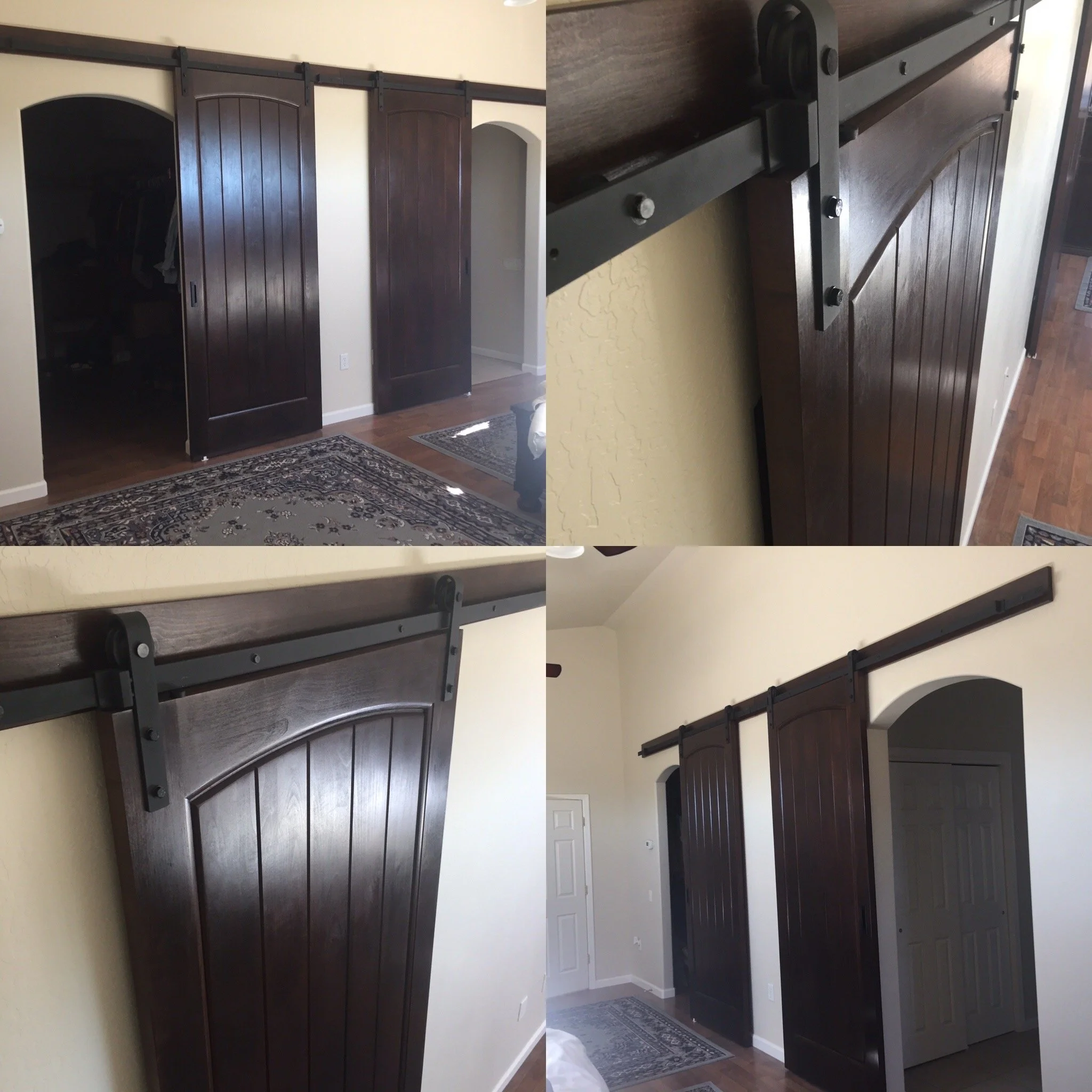 Closet and Bath Barn Door Compilation
