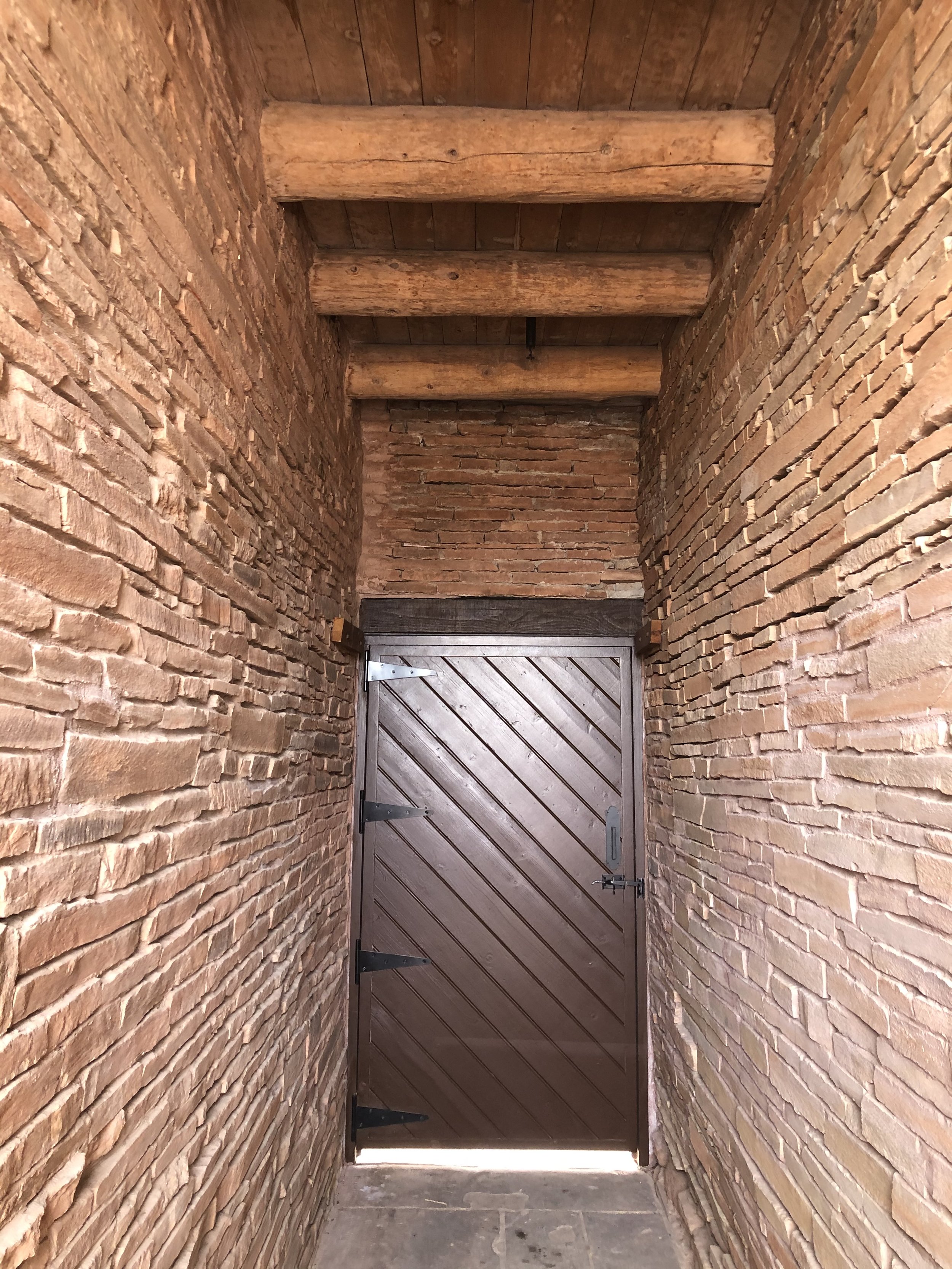 Custom Door at Wupatki Visitor Center