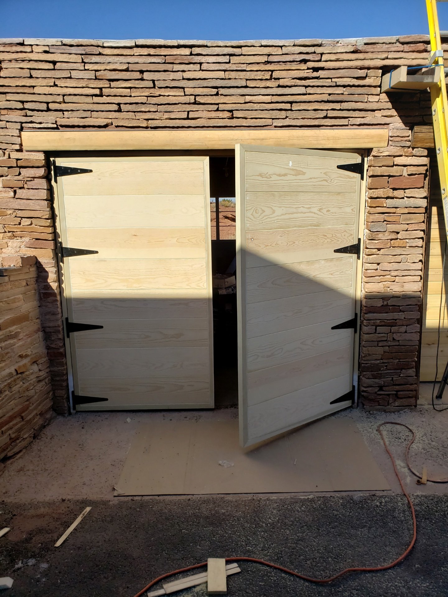 Custom Doors at Wupatki Visitor Center