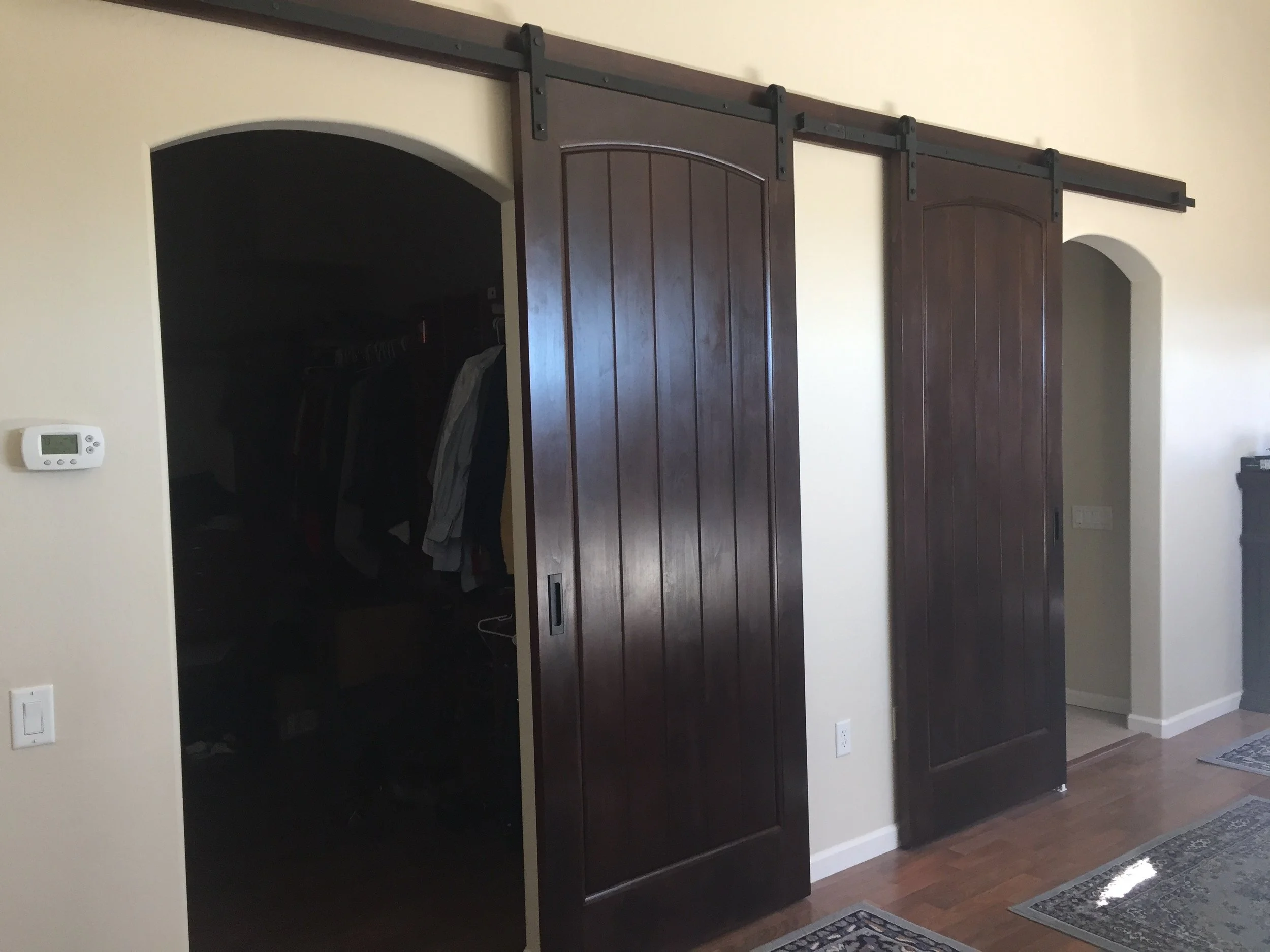 Closet and Bath Barn Doors