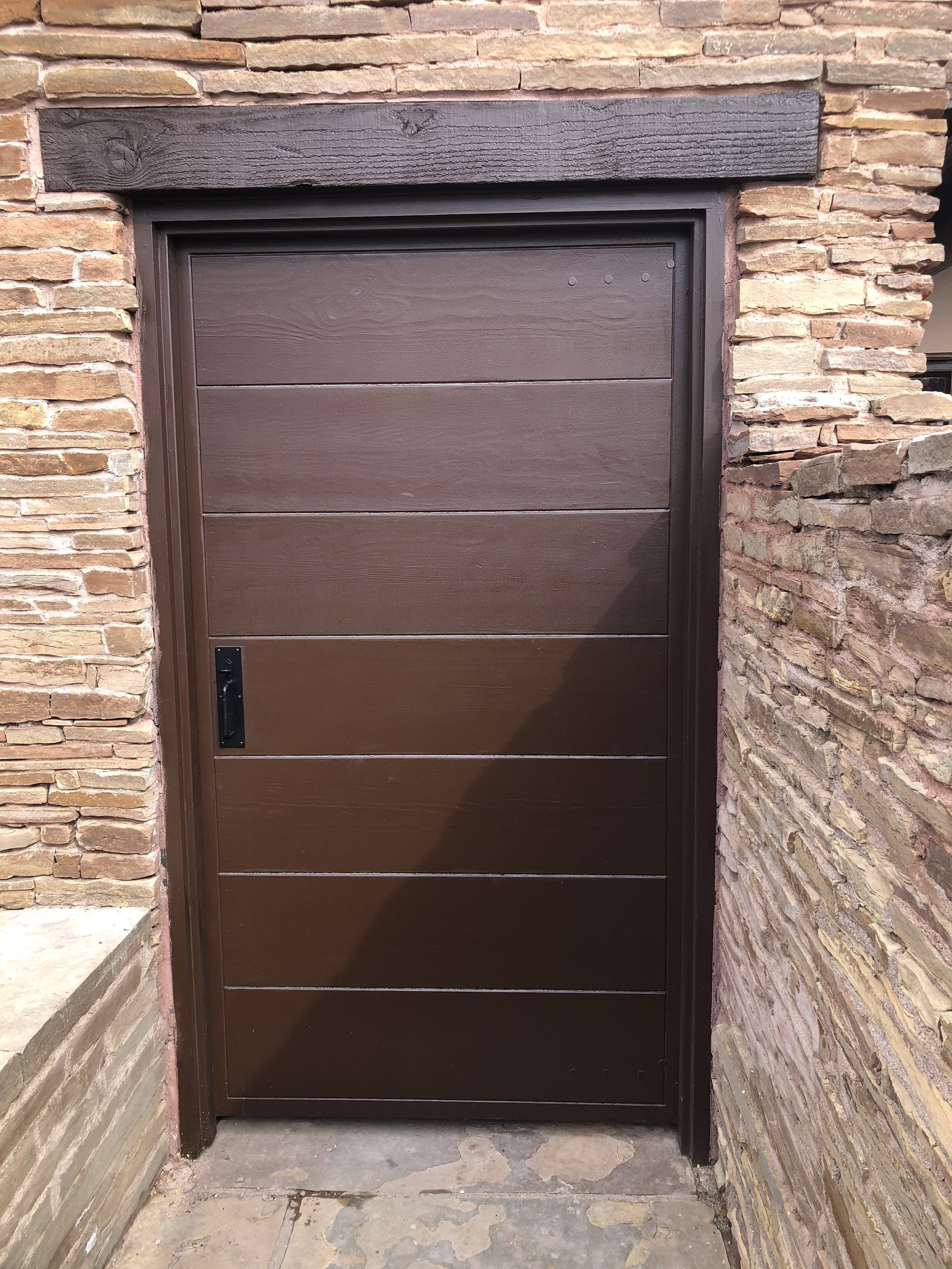 Custom Door at Wupatki Visitor Center