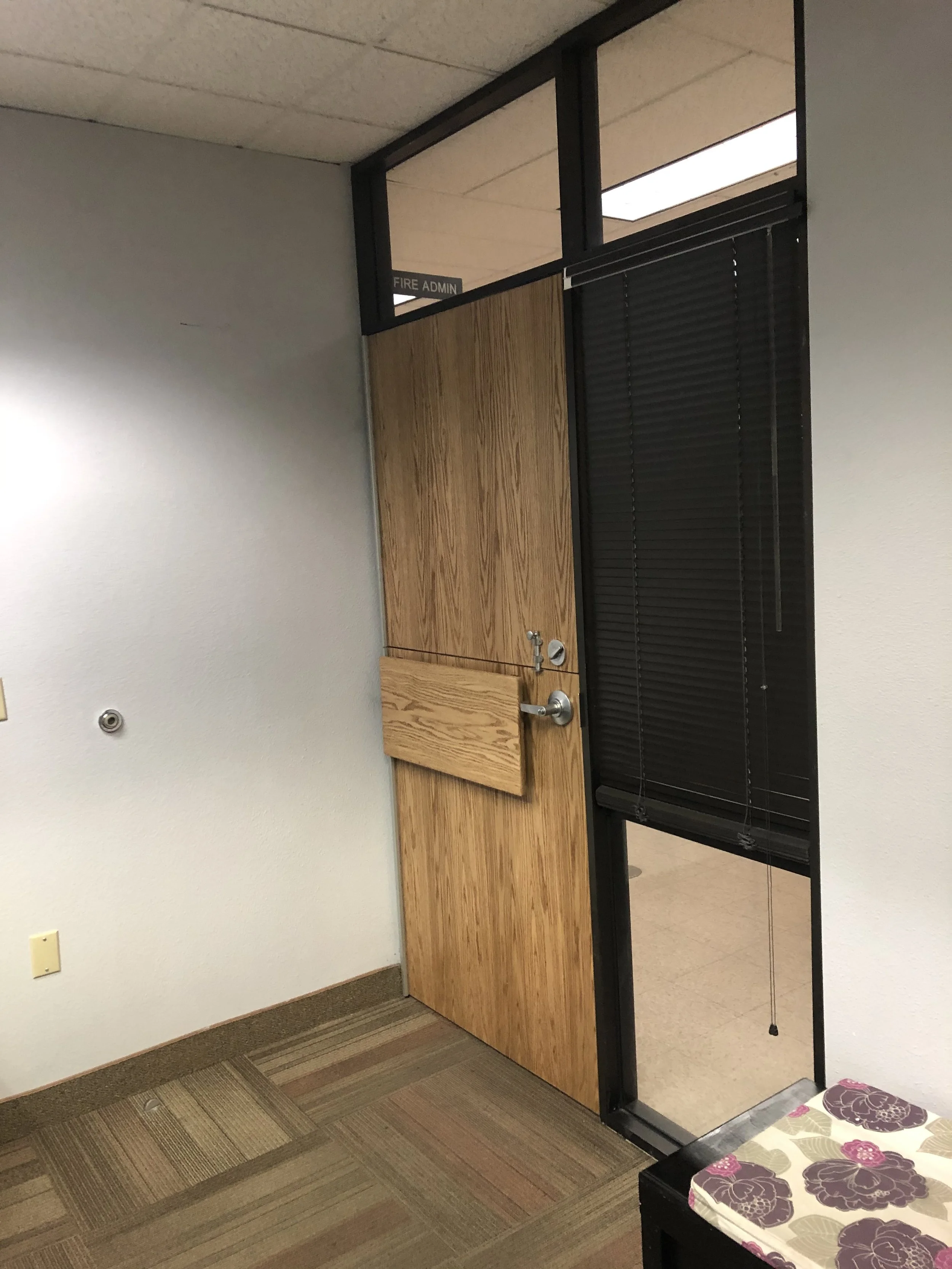 Office Dutch Door 1