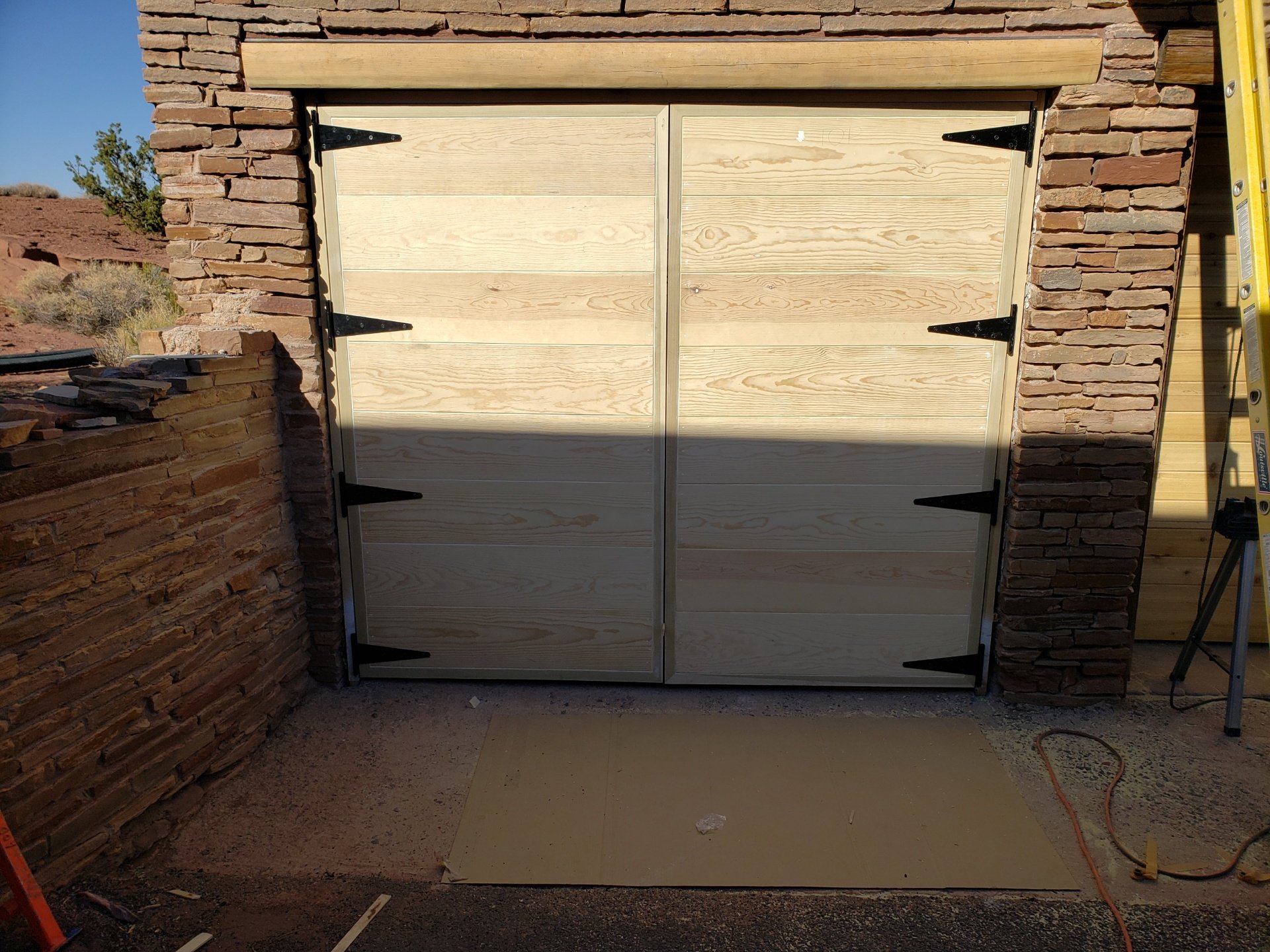 Custom Doors at Wupatki Visitor Center
