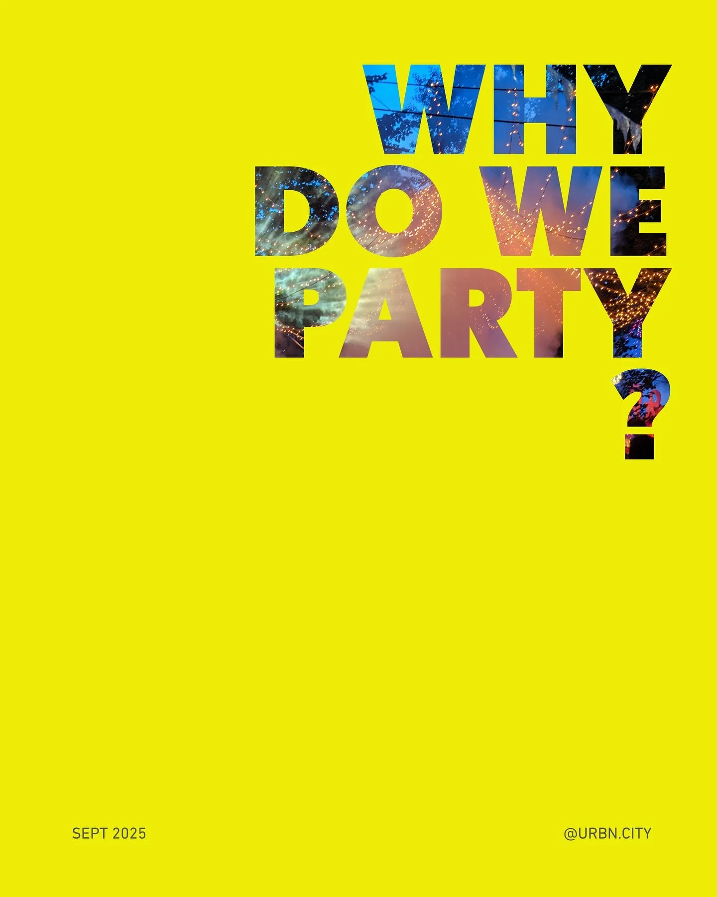 Parties are a space to release what we repress in our everyday lives. Not all parties, but good parties, heal the collective. 

What can we learn from these spaces? 

#partyculture #clubculture #collectivehealing #nervoussystemhealing