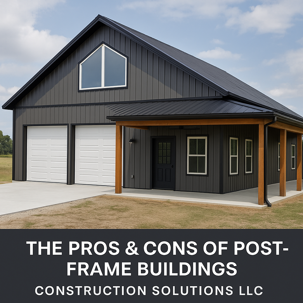 The Pros and Cons of Post-Frame Buildings: Is It Right for You?