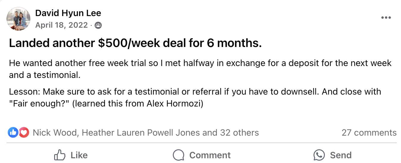 $2,000/mo deal