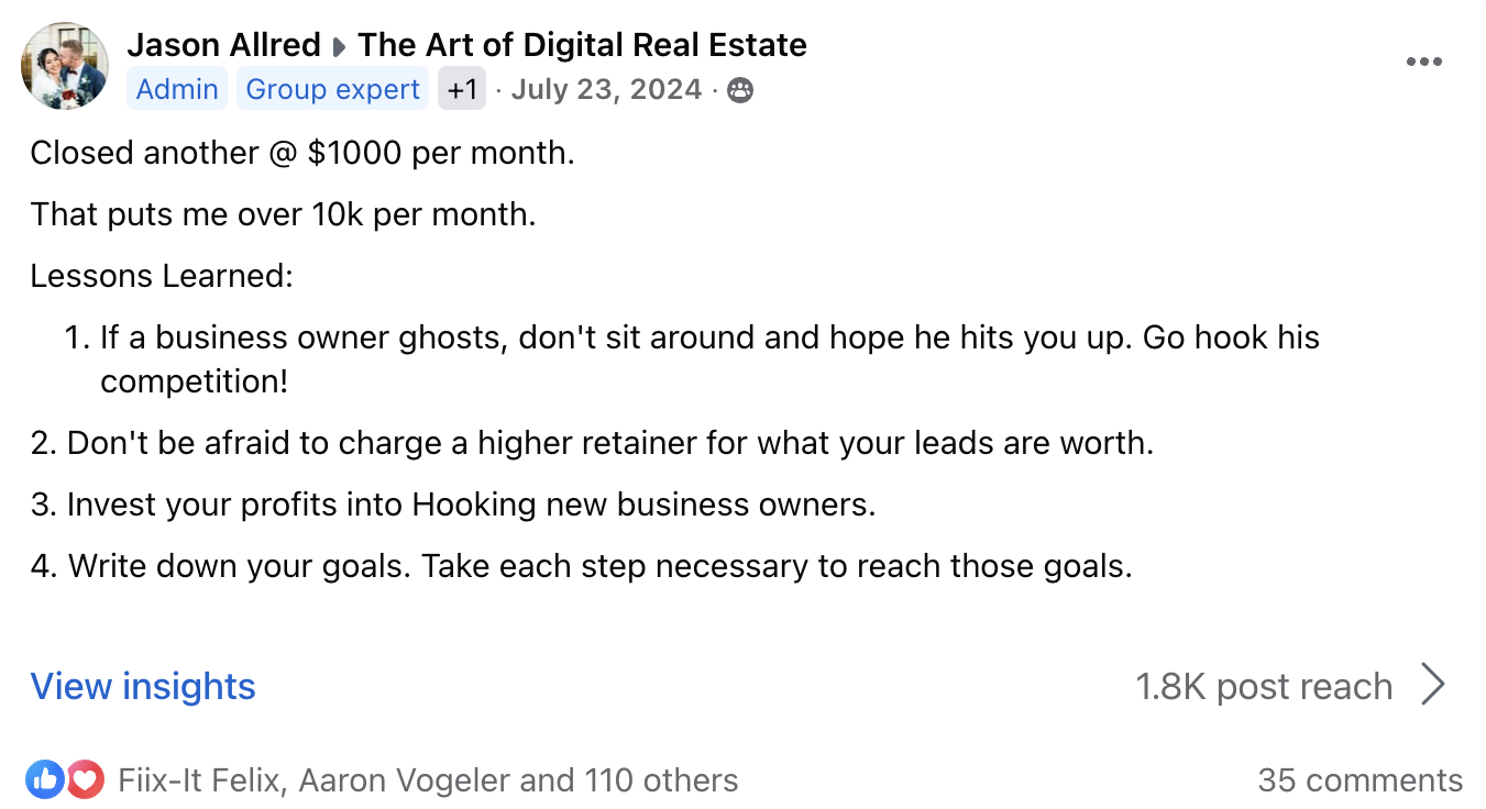 $14,000 monthly income (updated feb 2025)