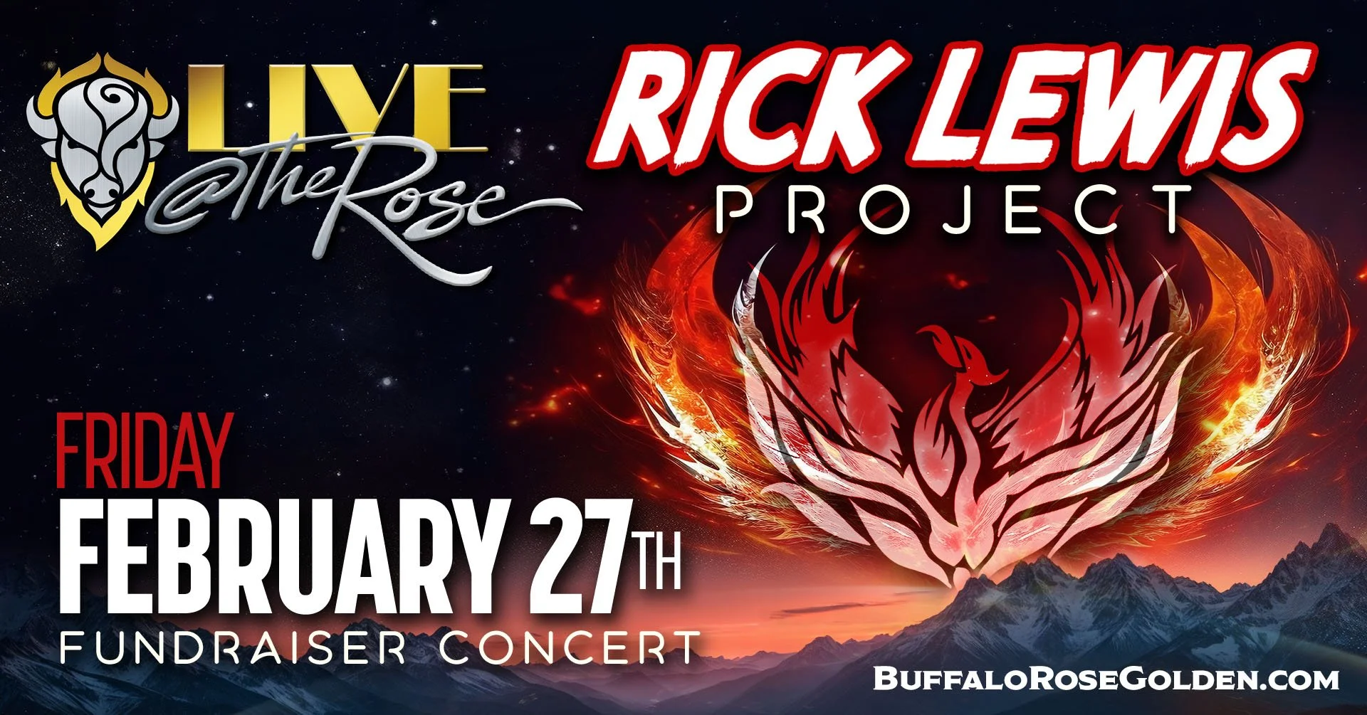 Rick Lewis Project-  Concert to Benefit The Hornbuckle Foundation