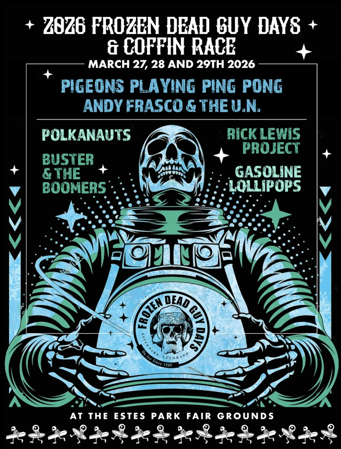 Rick Lewis Project- Performance at Frozen Dead Guy Days