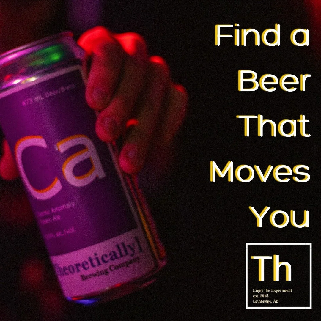 We love working with students on various projects! This @Theorybrew ad was created by local @lethpolytech student eriklukie during a project, and he was kind enough to pass it along to us for use! 

We figured it was perfect to share it today, as we 