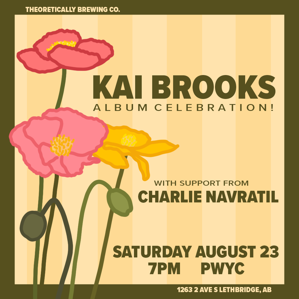 Kai Brooks Album Celebration w/ Support from Charlie Navratil!