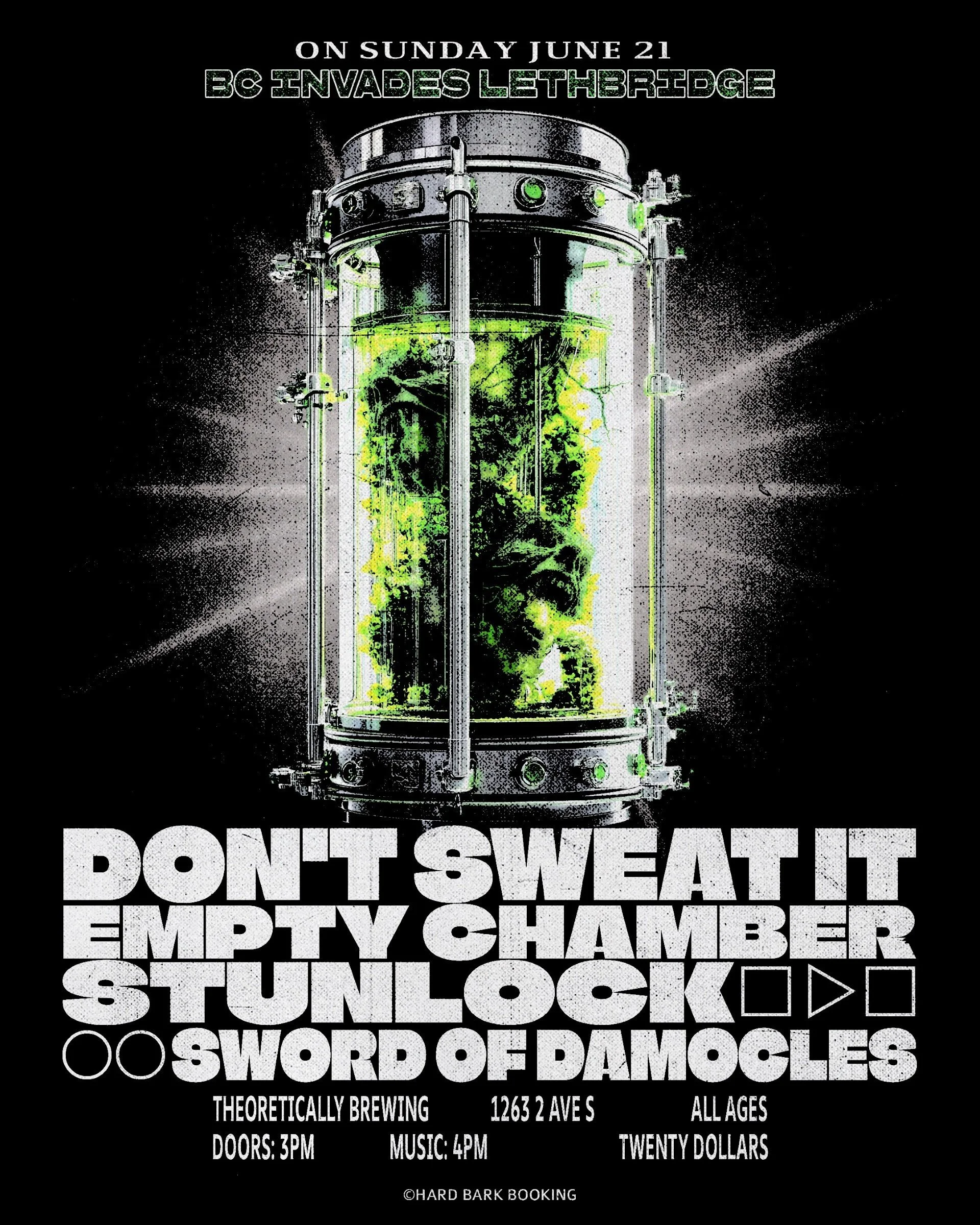 Hard Bark Booking Presents: Don’t Sweat It, Empty CHamber, Stunlock &amp; Sword of Damocles!