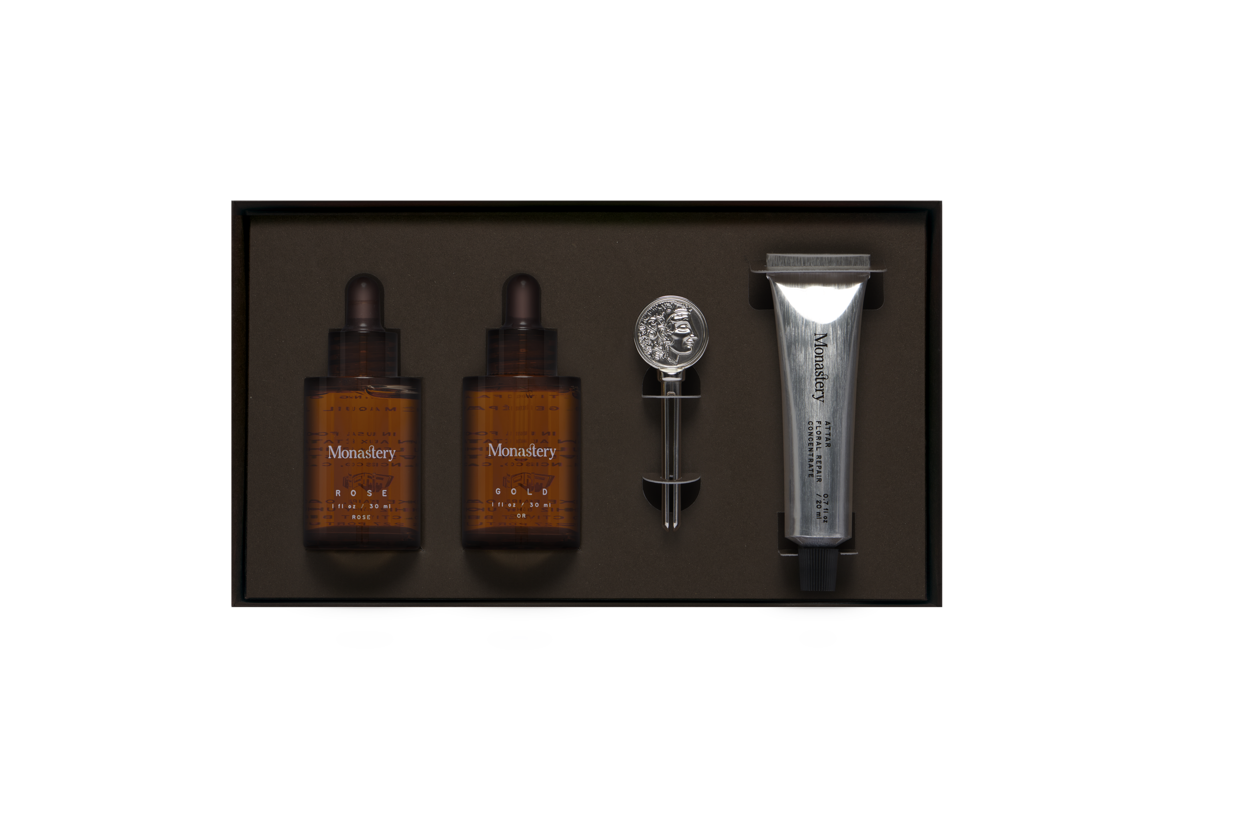 ESSENTIALS KIT Set includes ROSE, GOLD & ATTAR
