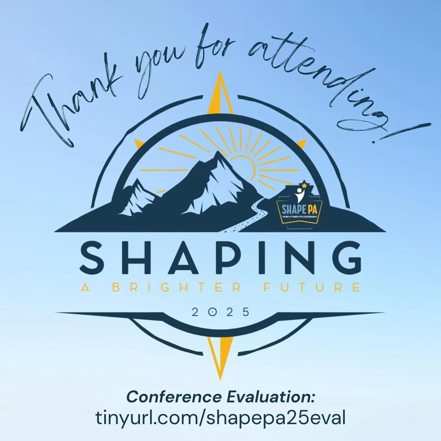 We&rsquo;re a few days late, but we wanted to say thank you to everyone who joined us at the 2025 SHAPE PA Conference.

We also want to give a special thanks to all of our presenters for sharing their time, energy, and expertise with our attendees. W