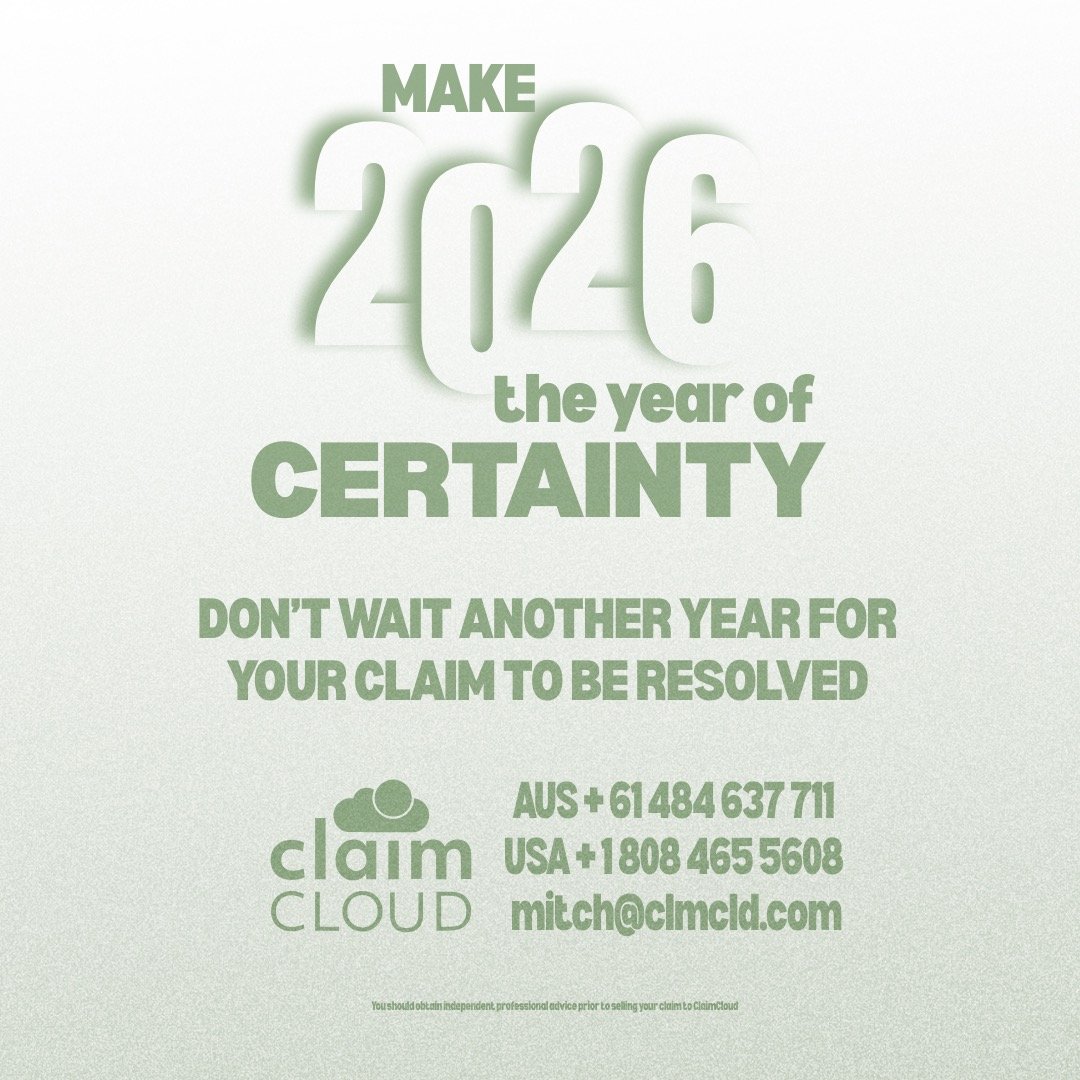 ClaimCloud is buying creditor claims in dozens of Australian insolvencies.

Contact us today to discuss your situation

AUS + 61 484 637 711 
USA + 1 808 465 5608 
mitch@clmcld.com

🧐 Any information provided by ClaimCloud is not intended to constit