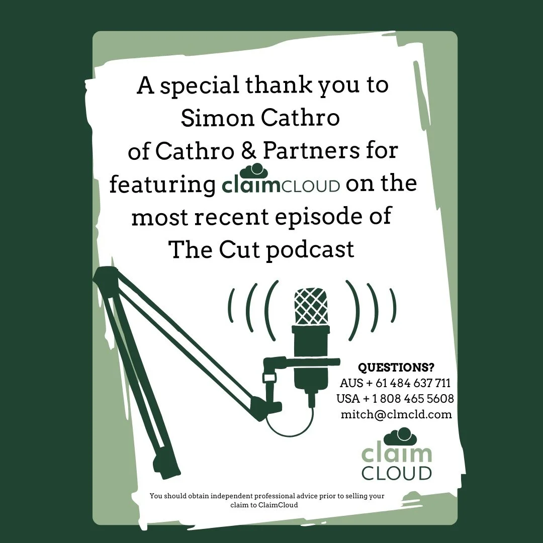 ClaimCloud would like to thank Simon Cathro of Cathro &amp; Partners for featuring Mitch Taylor, our founder, on the most recent episode of The Cut podcast. Learn about what ClaimCloud offers creditors, along with some real-life examples. 

If you ha