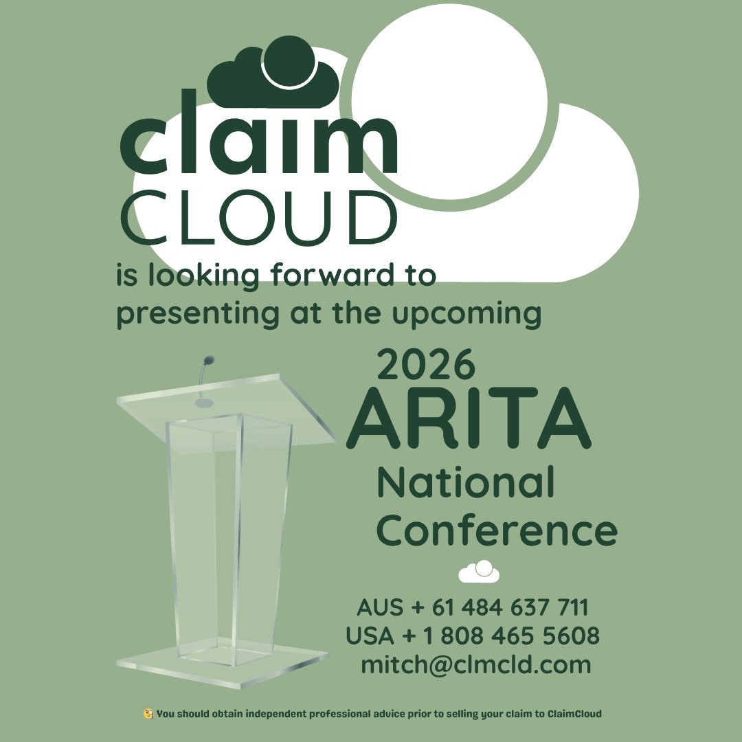 CLAIMCLOUD will be presenting at the 2026 ARITA National Conference on the Gold Coast this week. We look forward to representing the perspective of creditors, sharing case studies and discussing how our services represent a net benefit to the industr