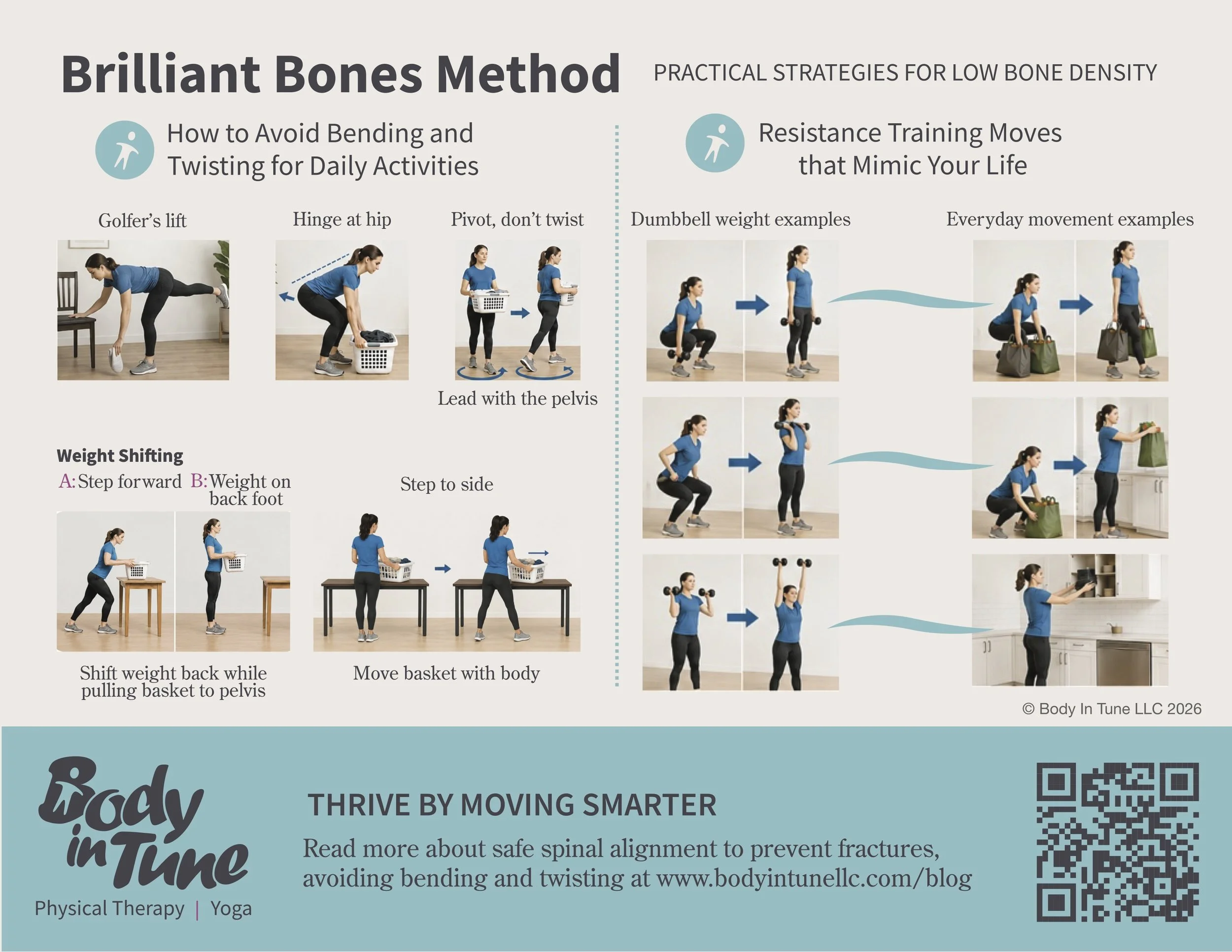 Physical Therapy Osteoporosis safe spinal alignment fracture prevention