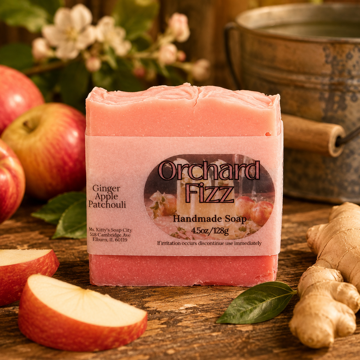 Orchard Fizz Bar Soap