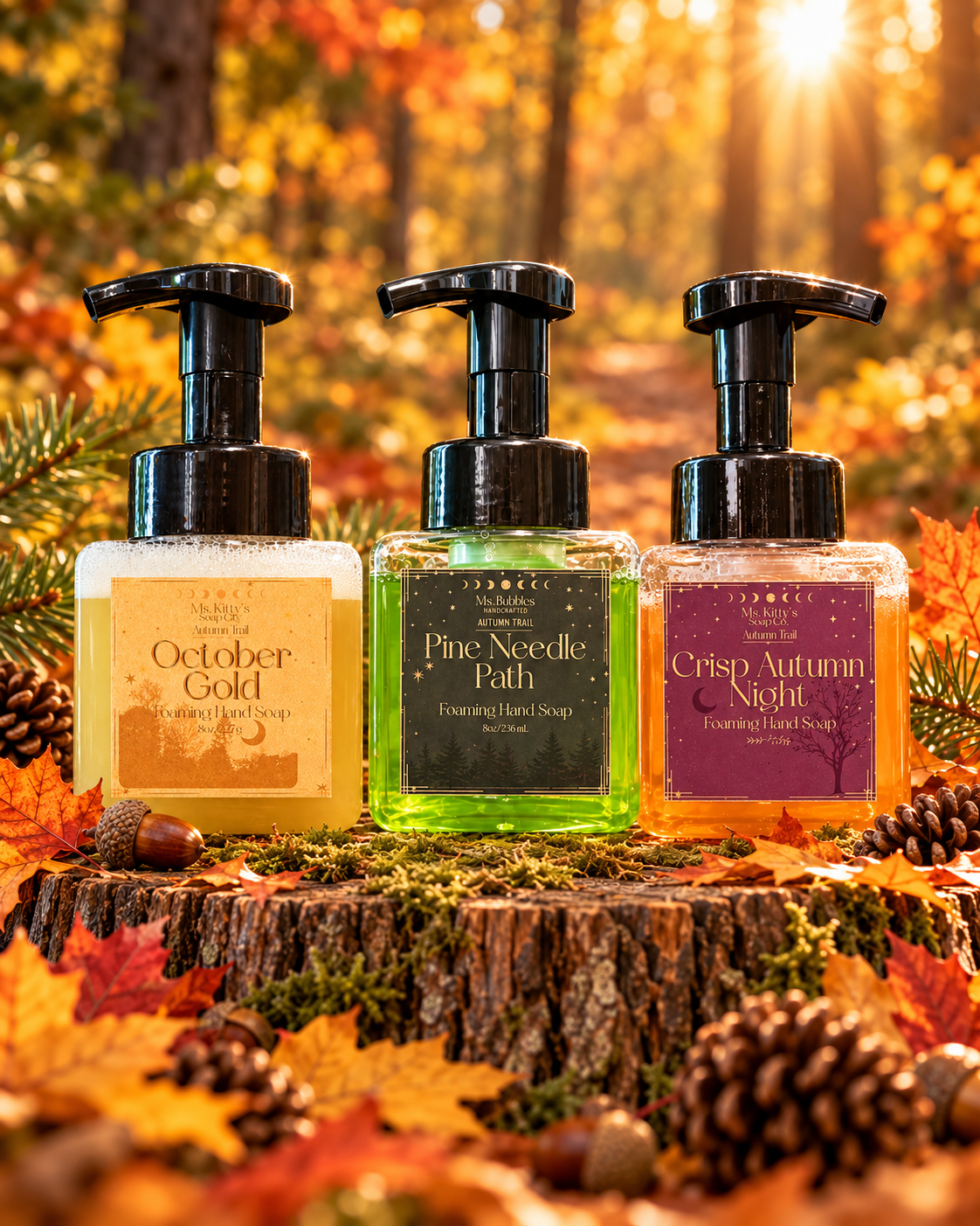 3 autumn trail foaming soaps.png