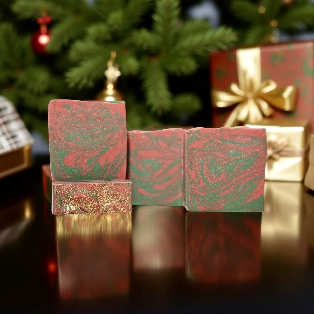 Holiday Hearth Cozy Trio Bar Soap