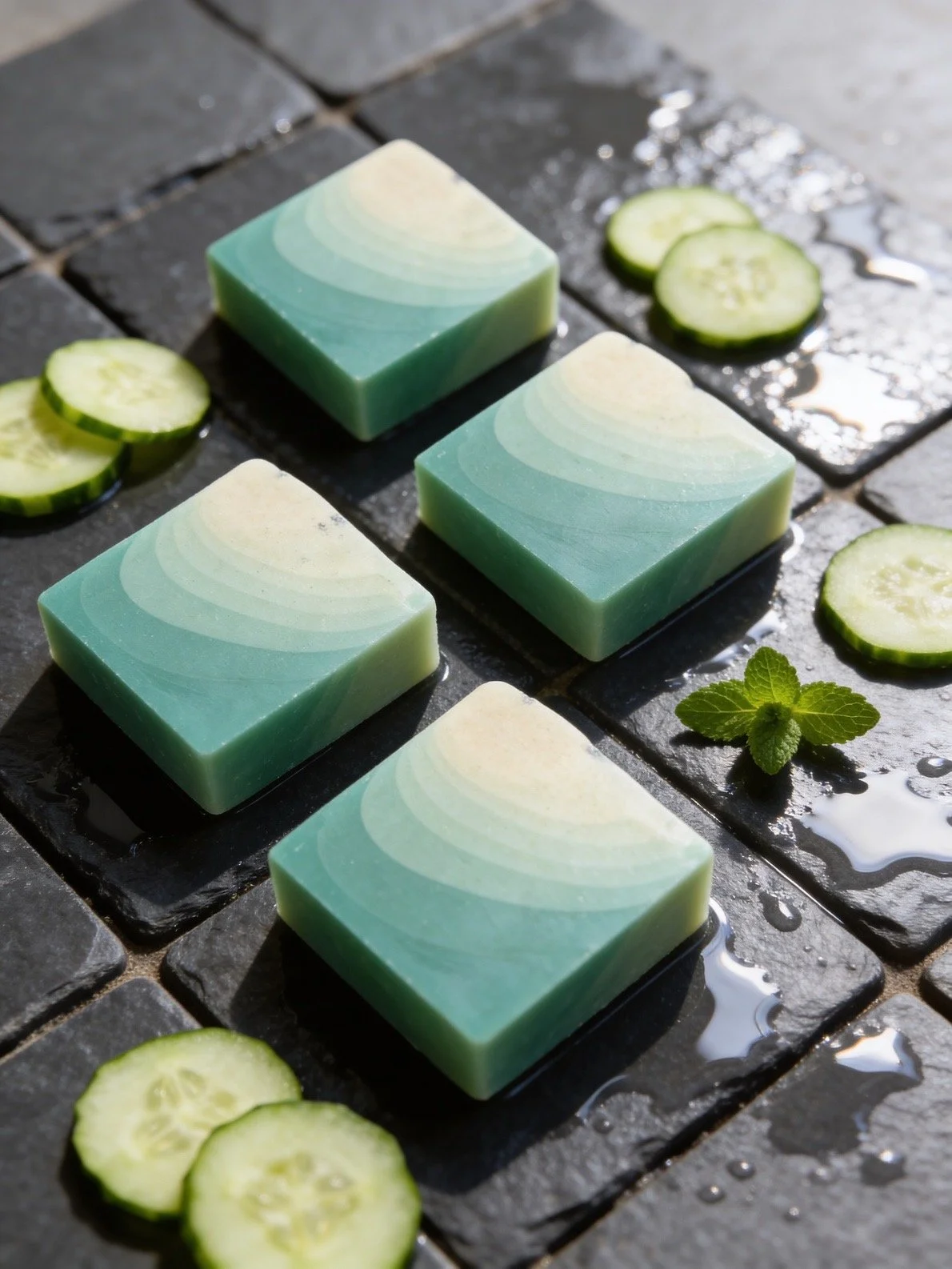 Spring apertif wet tiles cuke & mint.JPEG