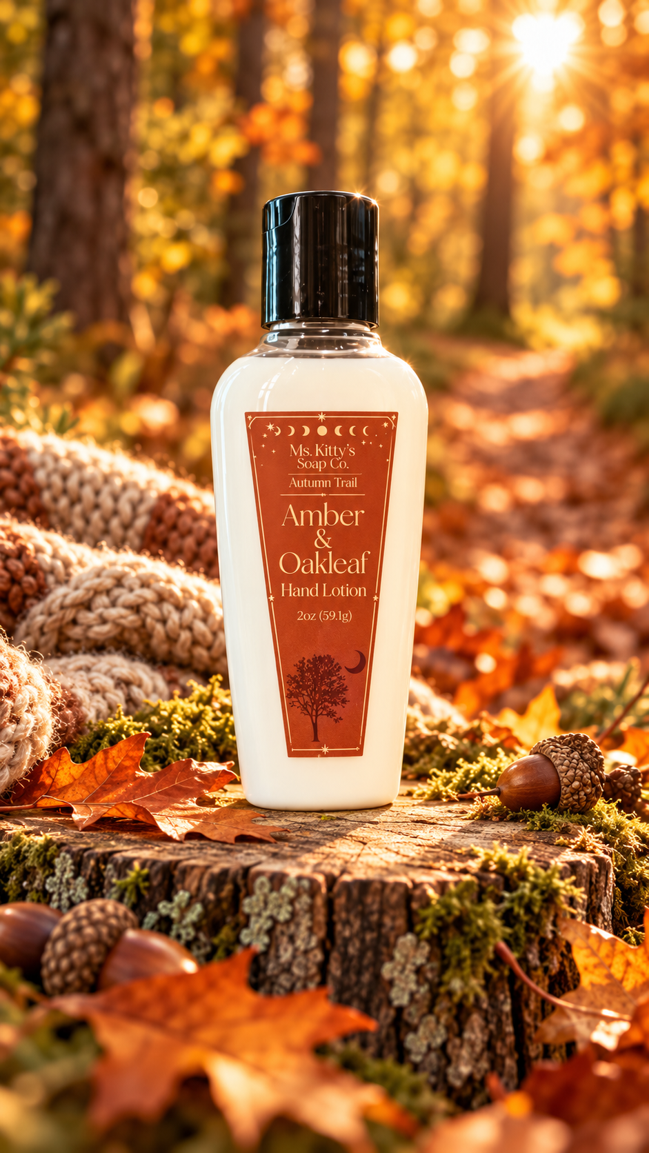 Amber & Oakleaf Hand Lotion
