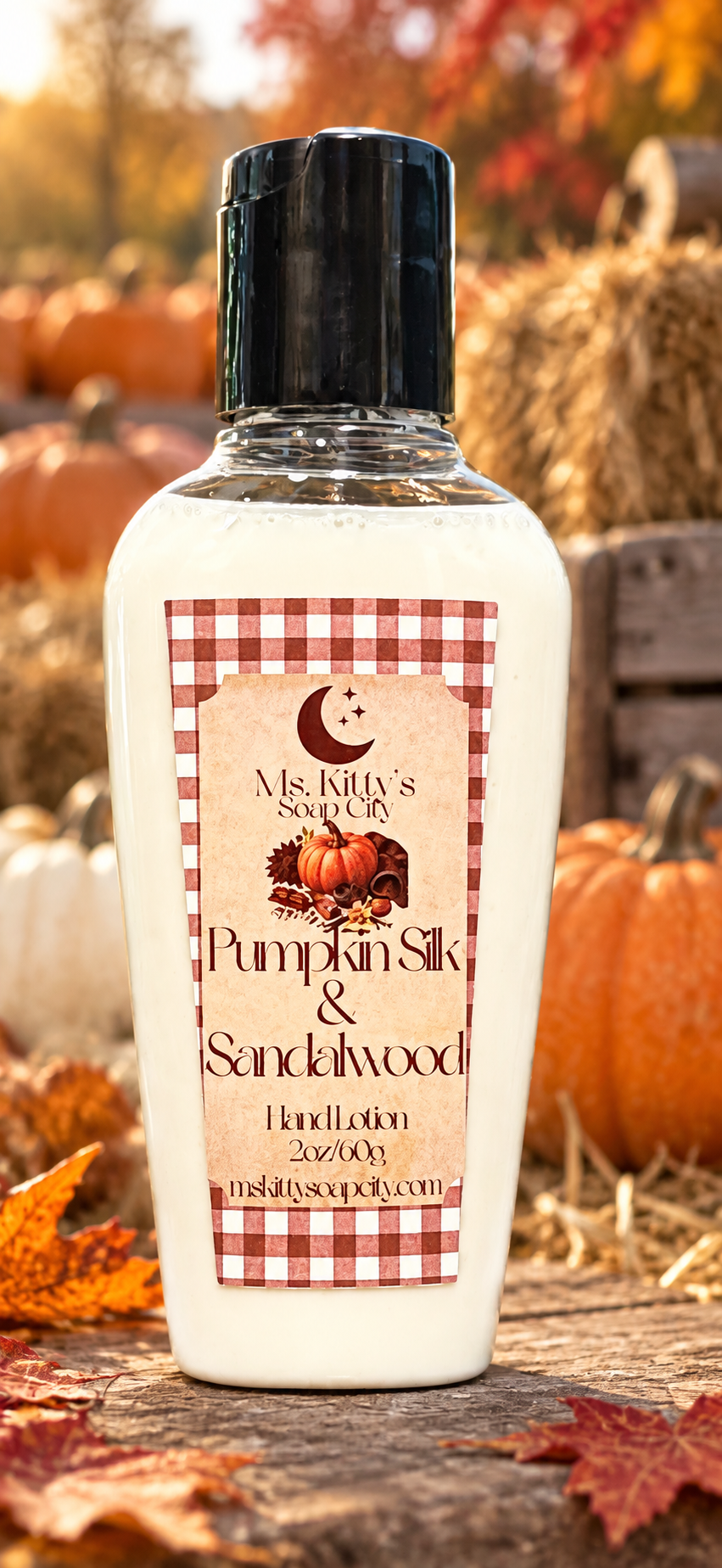 Pumpkin Silk & Sandalwood Hand Lotion