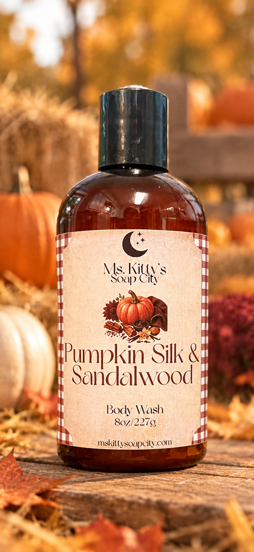 Pumpkin Silk & Sandalwood Body Wash