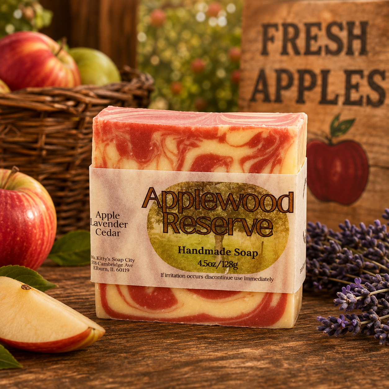 Applewood Reserve Bar Soap