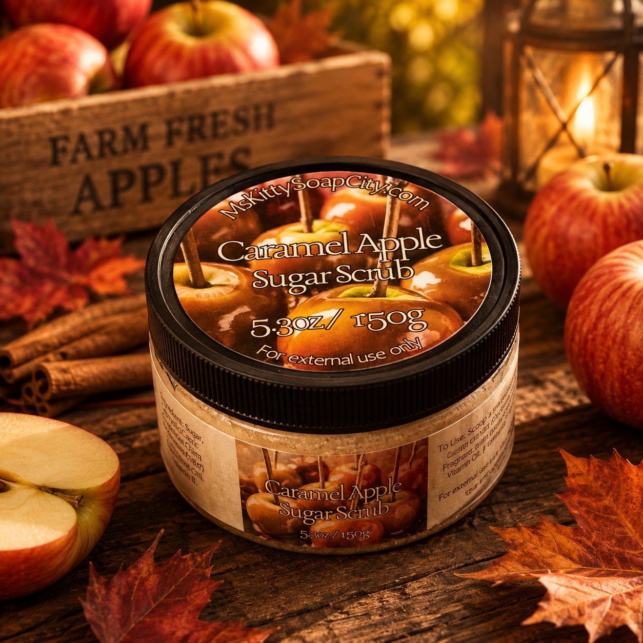 Caramel Apple Sugar Scrub
