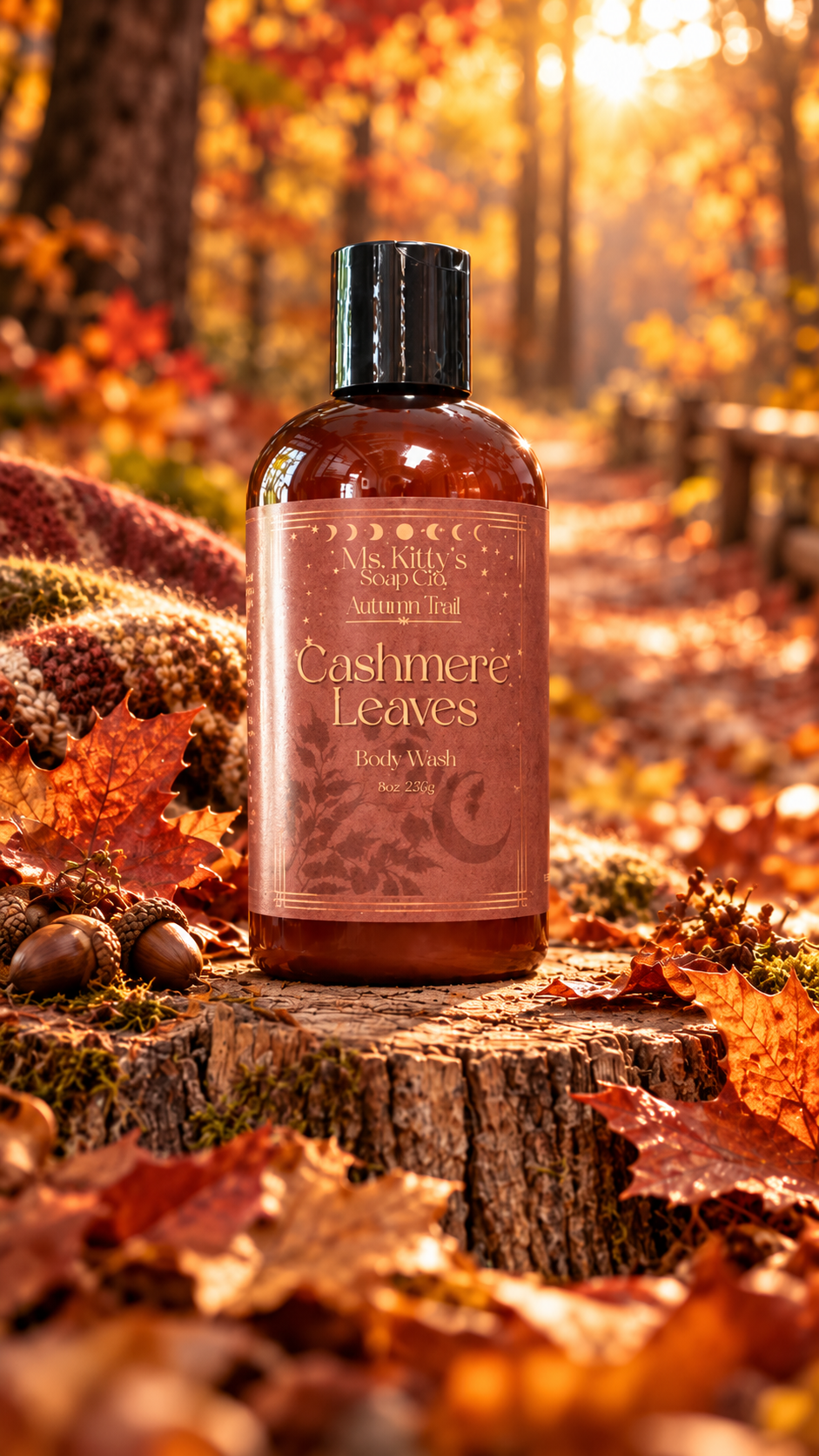 Cashmere Leaves Body Wash
