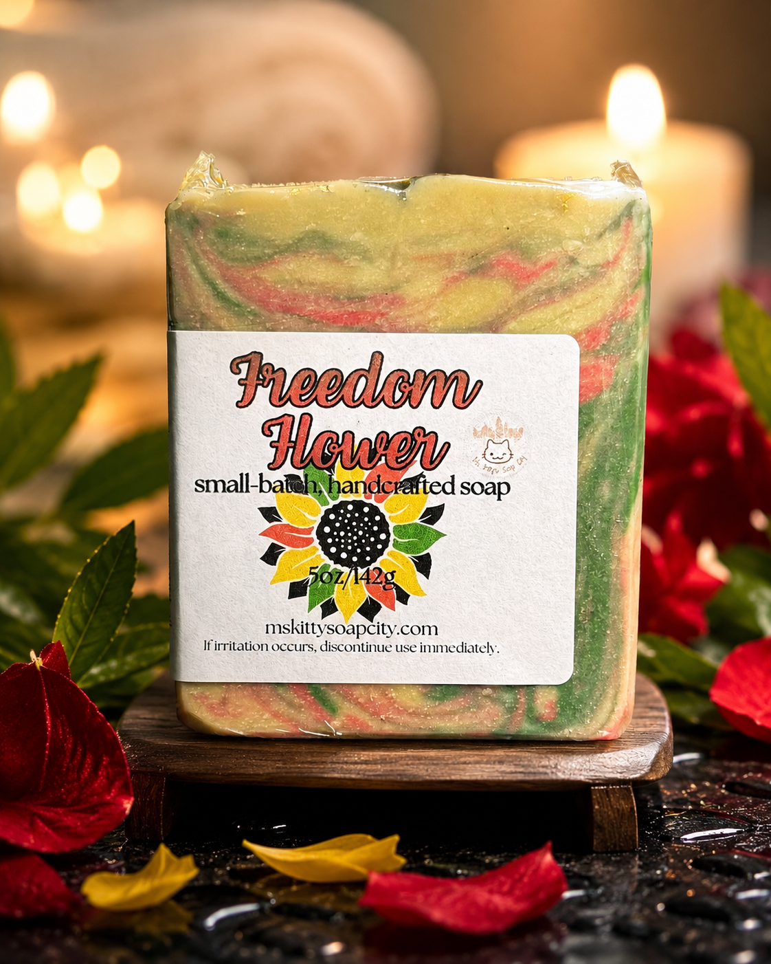 Freedom Flower Soap