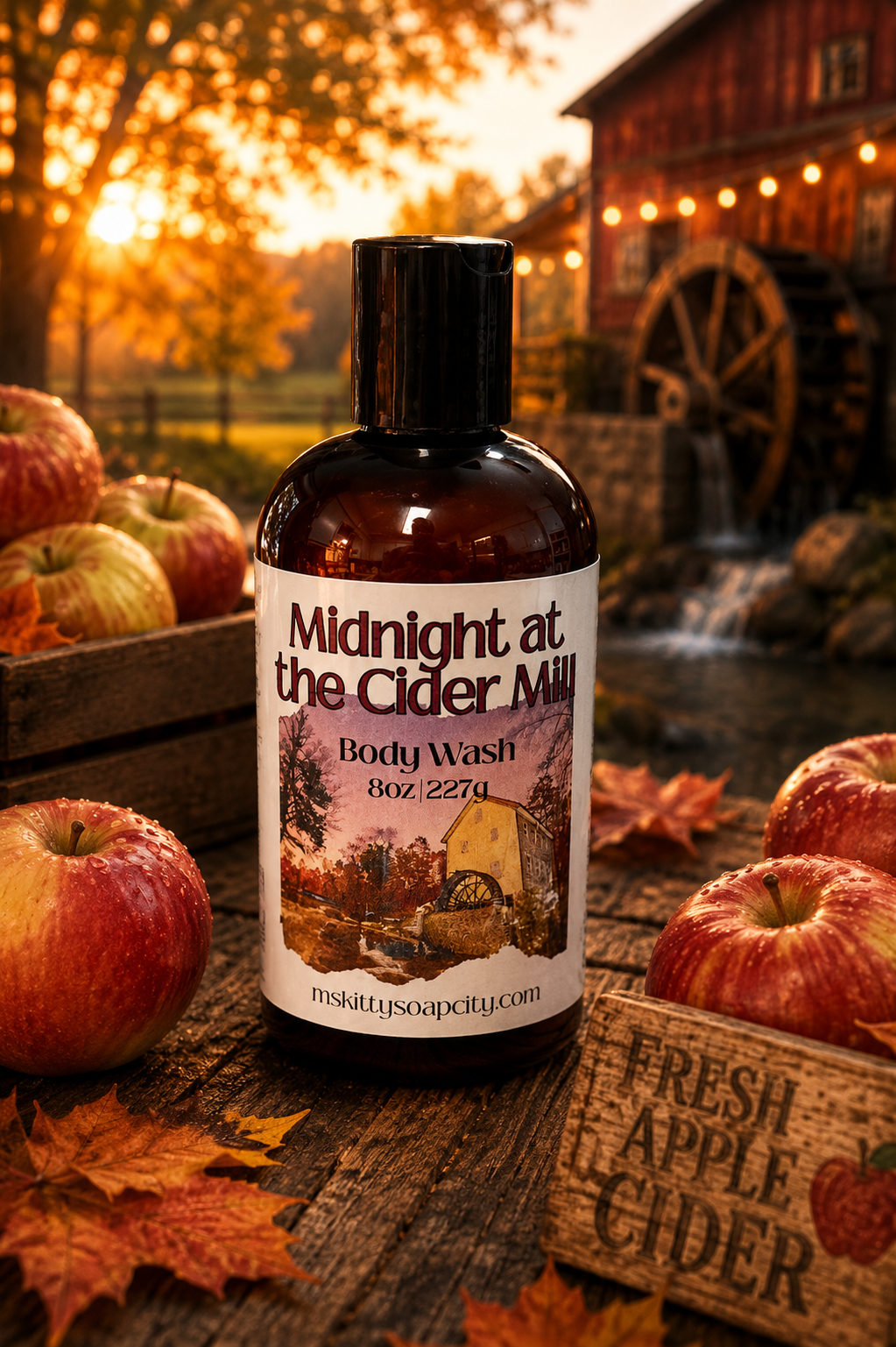 Midnight at the Cider Mill Body Wash