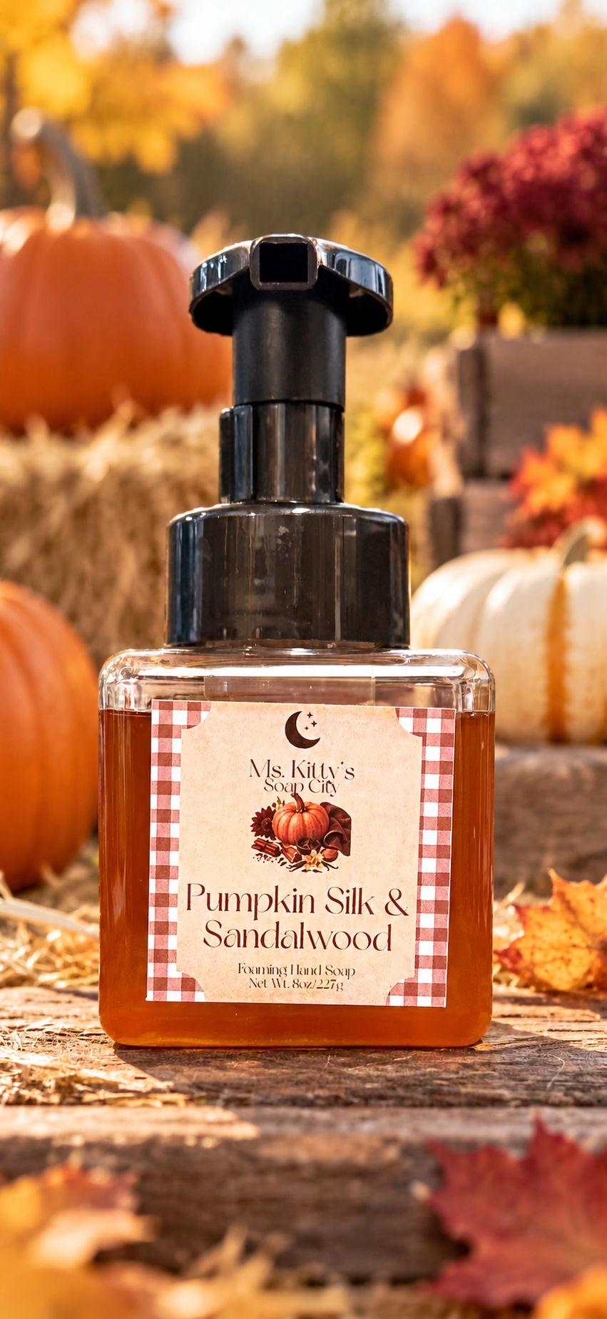 Pumpkin Silk & Sandalwood Foaming Hand Wash