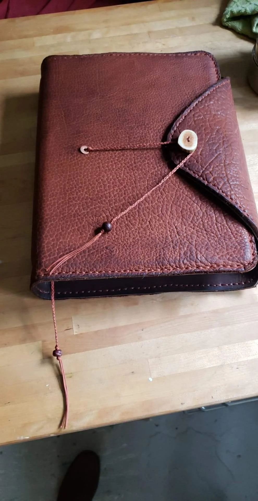 Leather Refillable Sketchbook Making Class