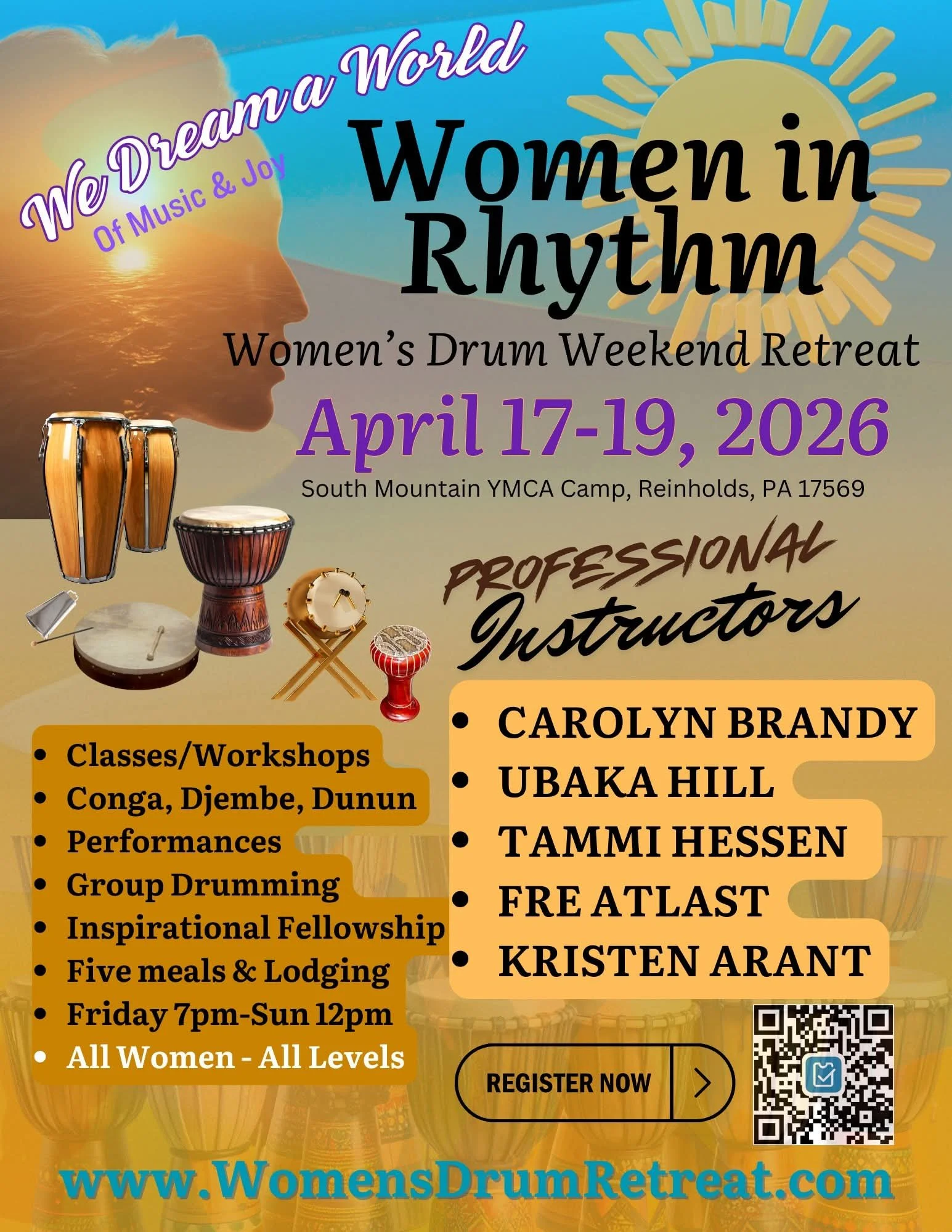 Women in Rhythm - Drum Weekend Gathering