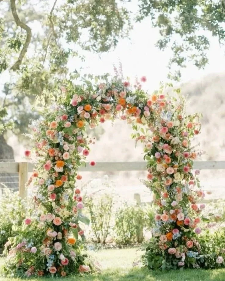 full floral arch
