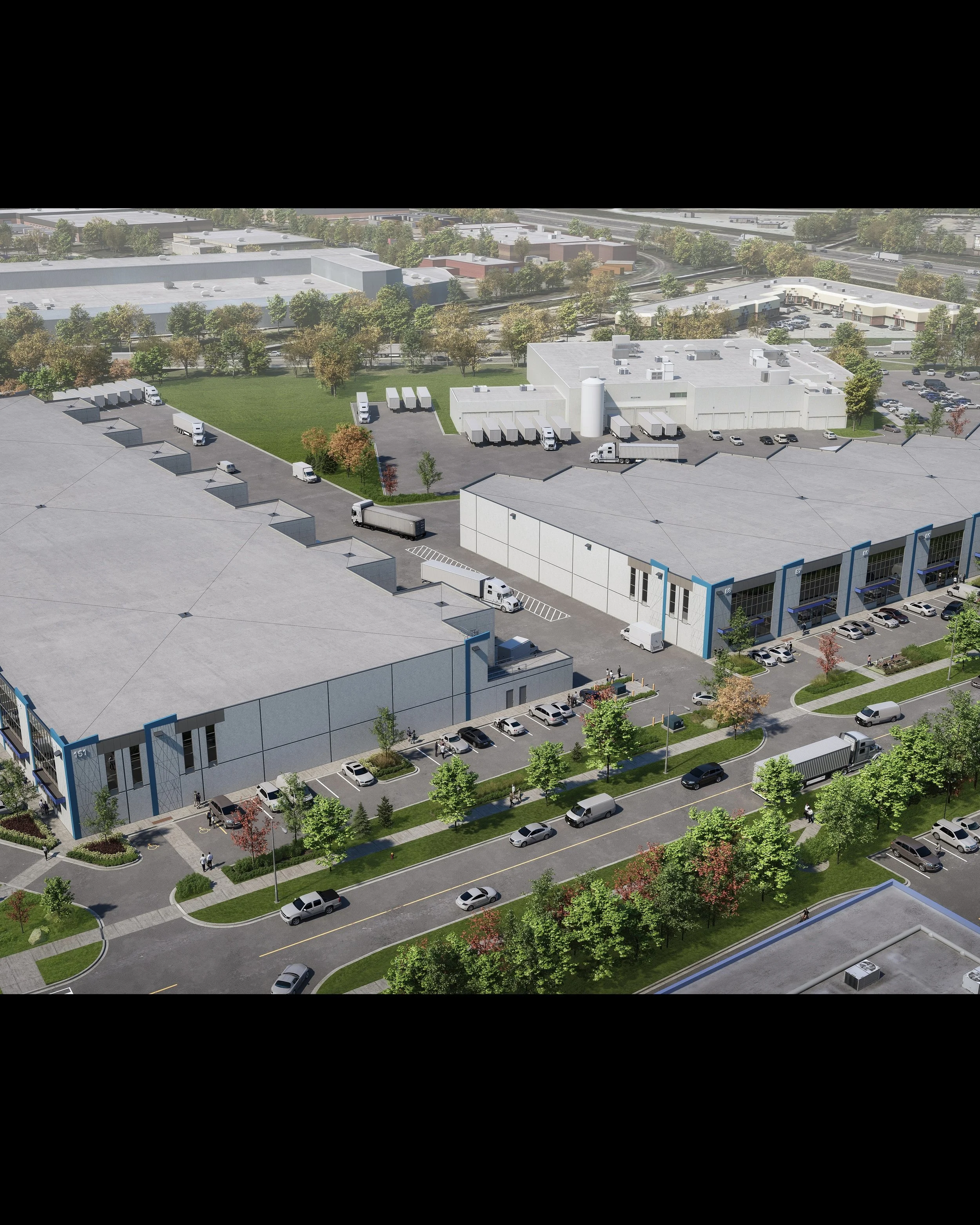 Completed: a new industrial condominium development in the City&rsquo;s west end, delivered following Minor Variance and Site Plan Control approvals.
 
A project that adds modern industrial space and strengthens the evolution of employment lands.
 
P