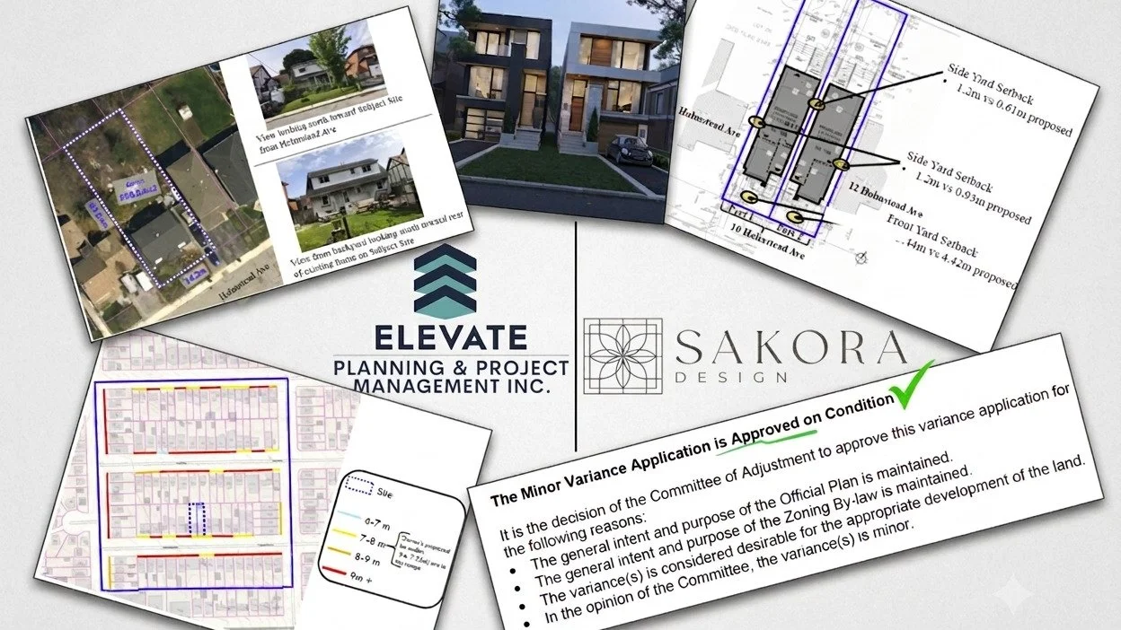 &ldquo;The best lot analysis I&rsquo;ve seen done yet&rdquo;

Happy about the approval for Severance Variance but also very pleased when the Committee of Adjustment communicates their appreciate for the Planning analysis provided through our Rational