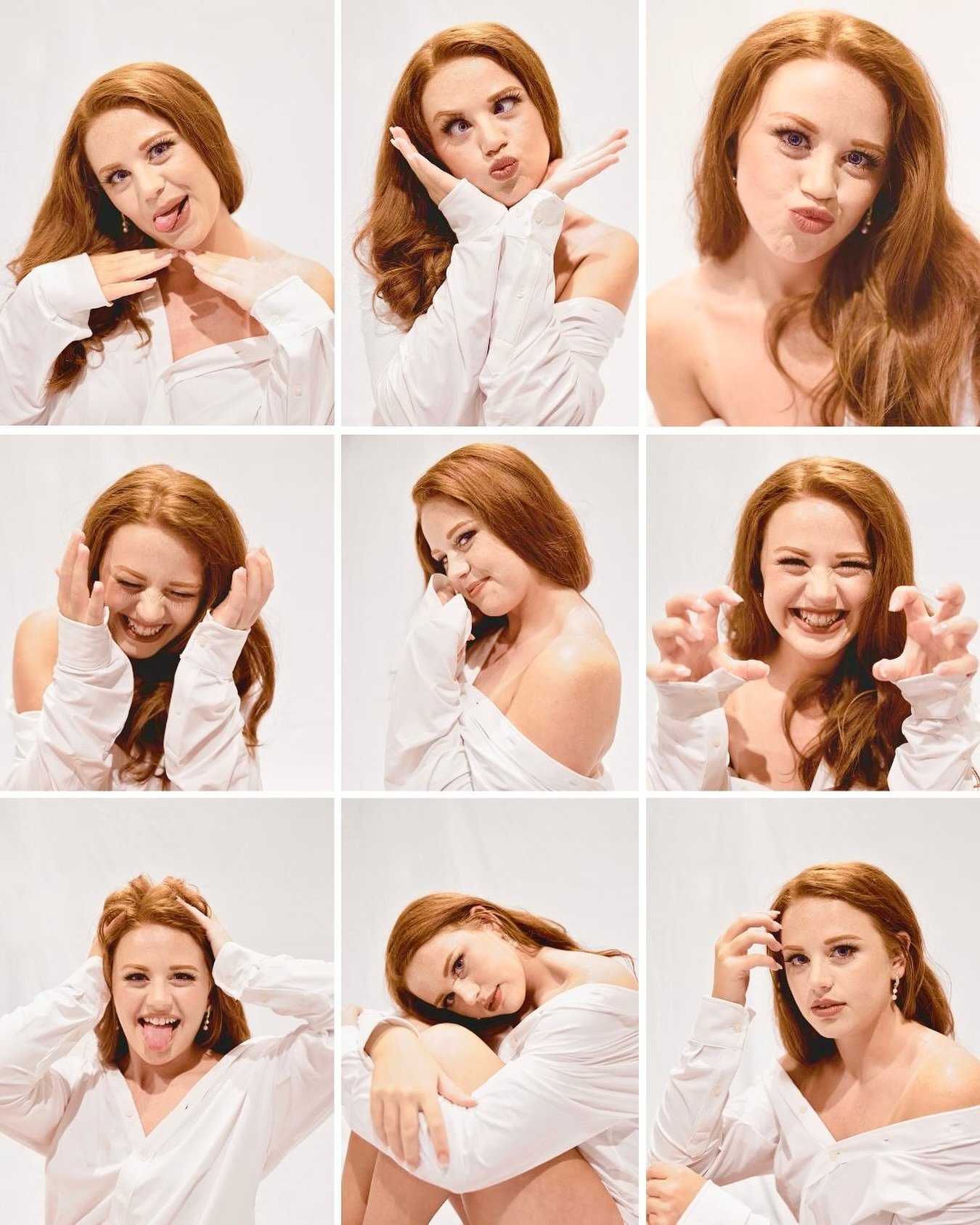 The many faces of the beautiful @brooklynnsyrcle_model 

#redhead #beauty #personality #funshoot