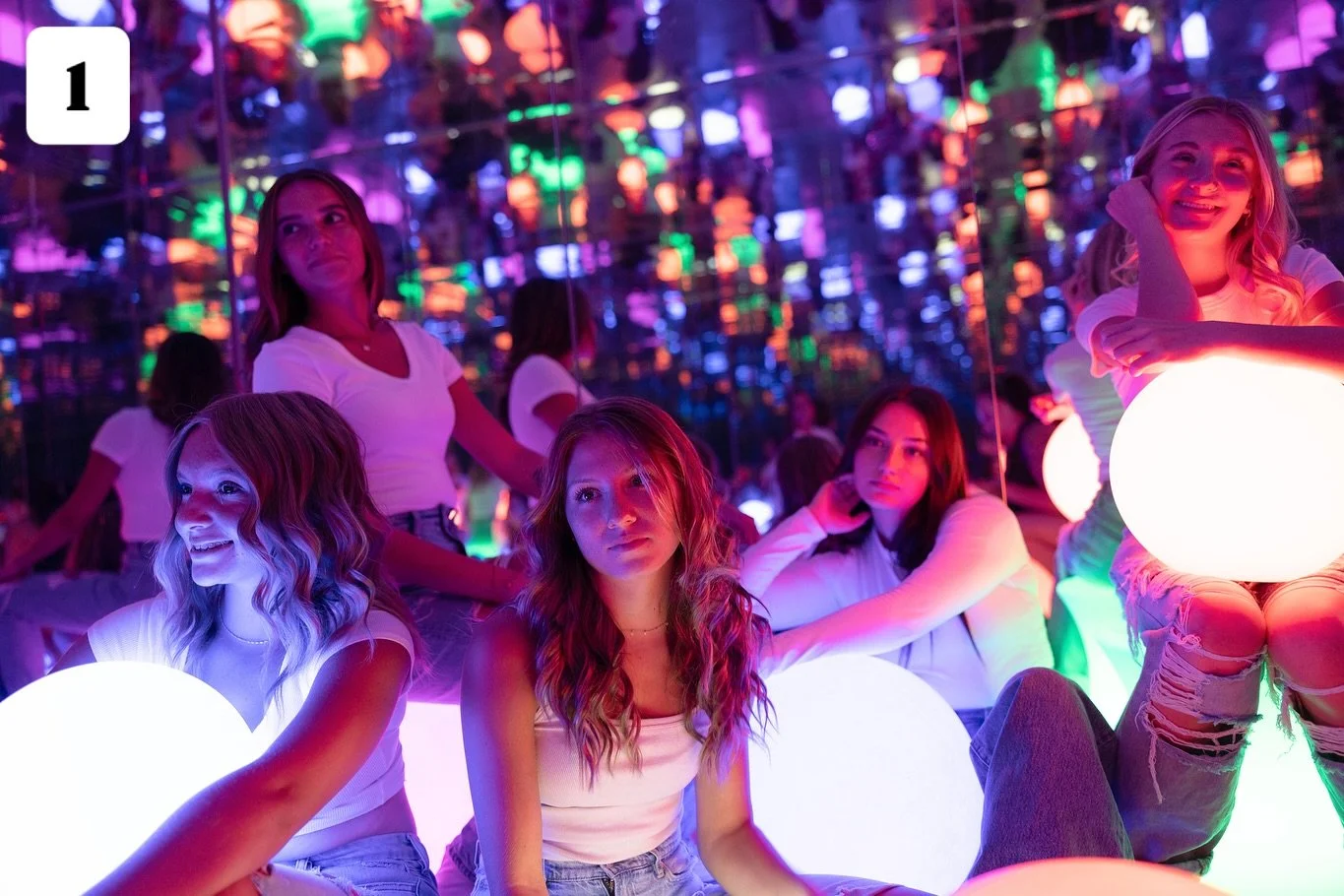 Which one is your favorite 1,2,3,4 or 5?

Can you guess mine?

#seniorsquad #denverselfiemuseum #girlsjustwannahavefun #senioryear #classof2025 #neonlights