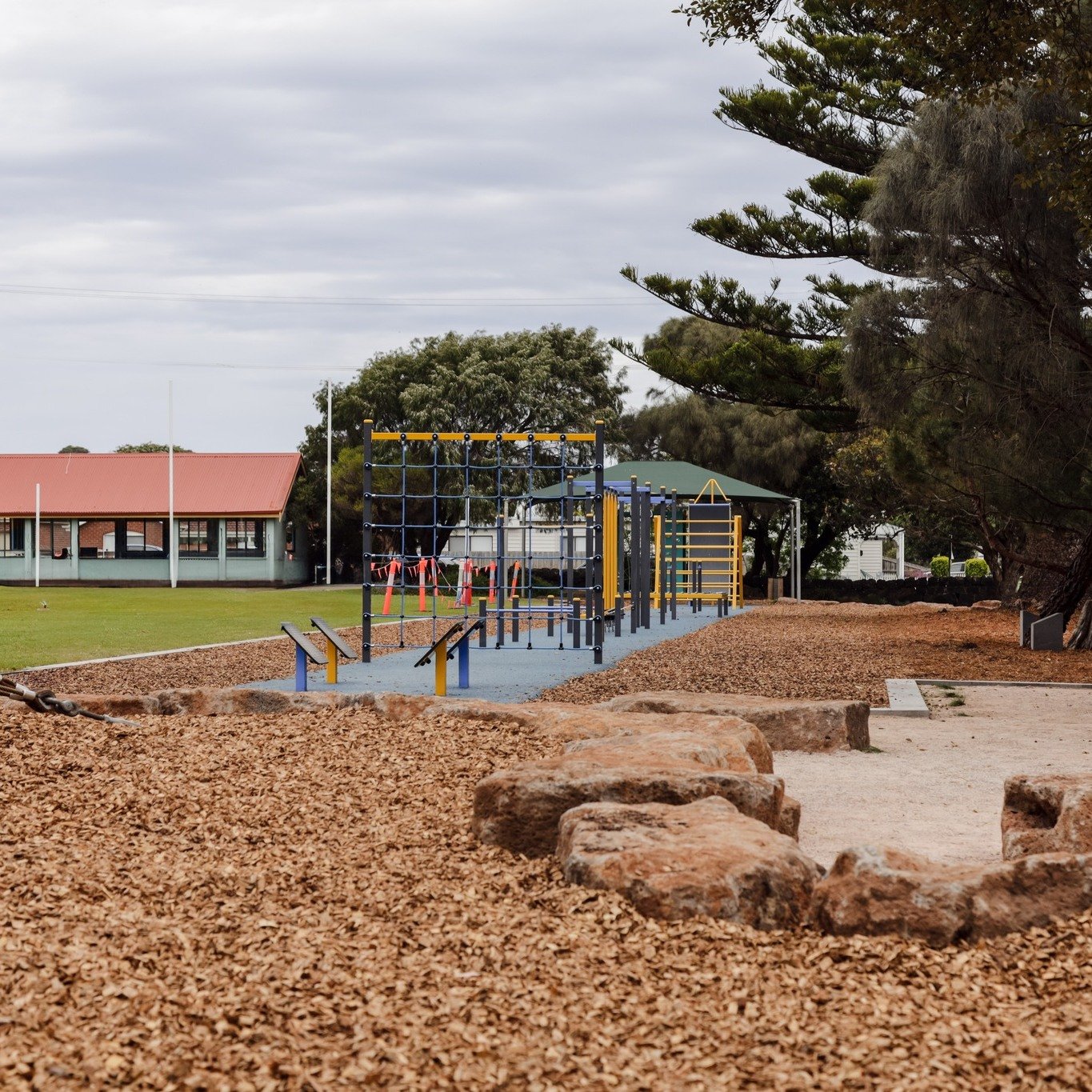 Construction is now complete on the @pf_consolidated primary school playground and oval development. A special thank you to the school and town community for making this happen. 

Stay tuned for the open day video. 🎥