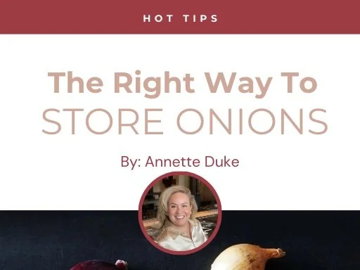 The Right Way to Store Onions