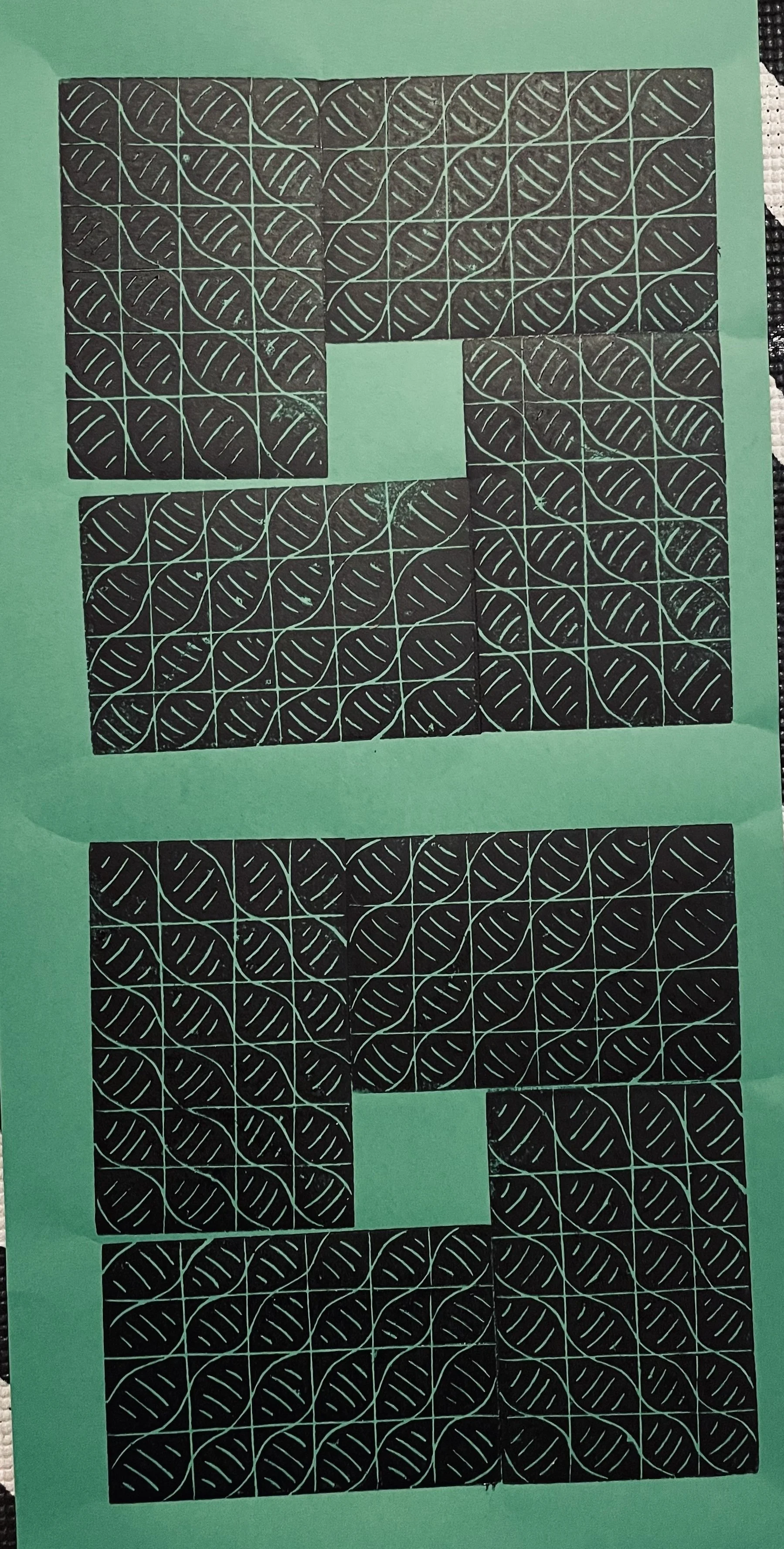 Work I (Open and Closed), 12x24, 2025