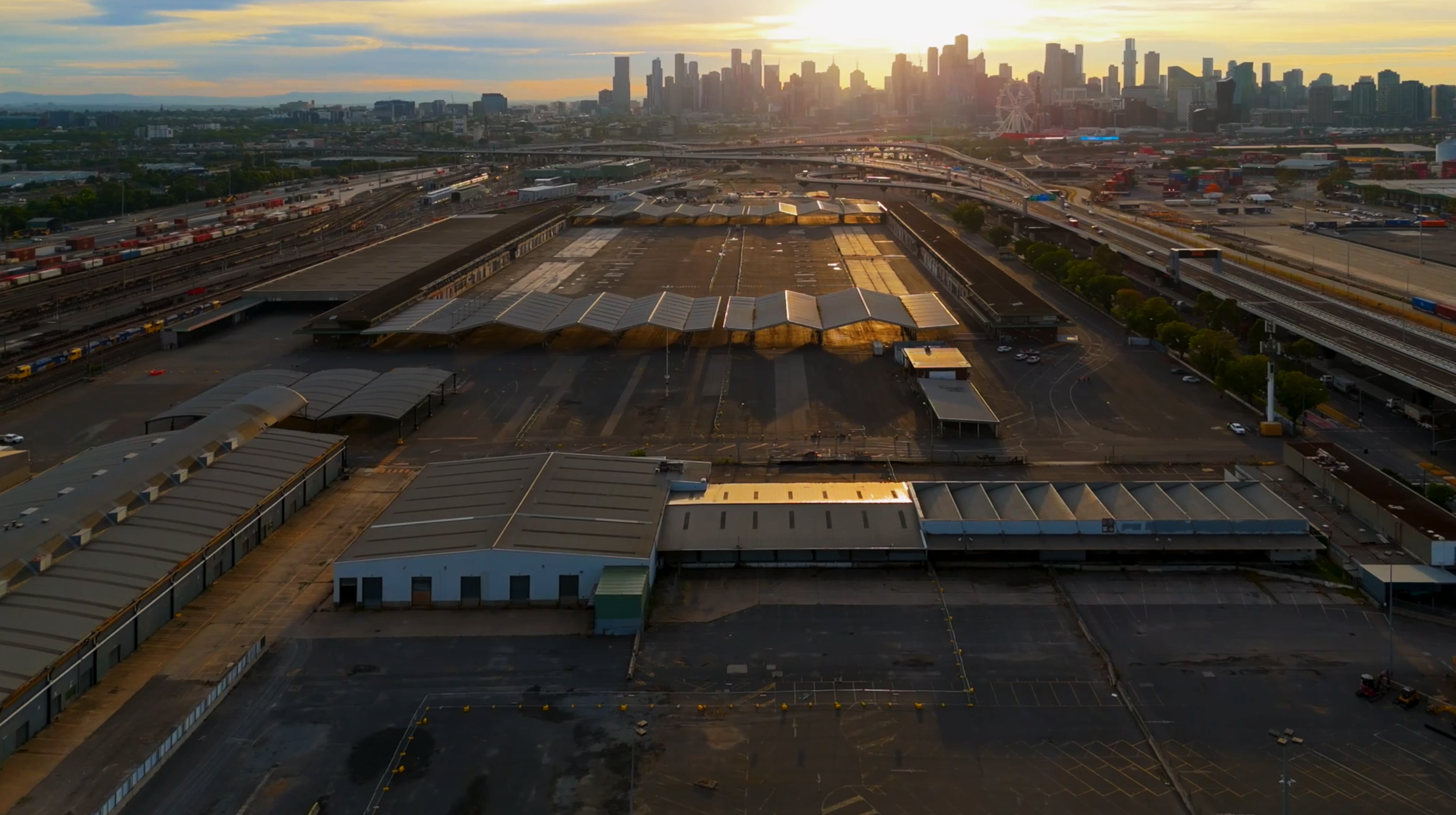 Port of Melbourne - Drone 