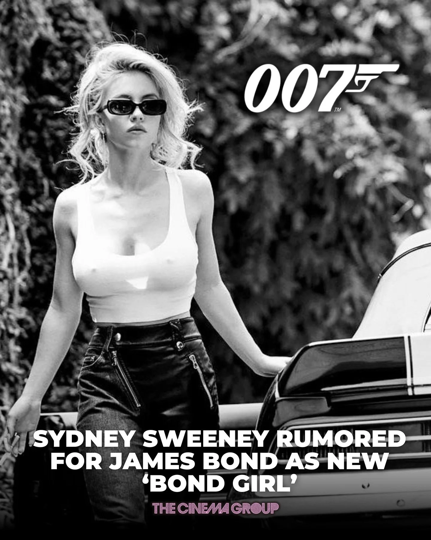 Sydney Sweeney is reportedly the top choice to play the next Bond girl in Denis Villeneuve&rsquo;s upcoming James Bond movie for Amazon. Sources say Jeff Bezos is on board&mdash;and so is the internet. 

Full breakdown at the link in bio.

📸: @glamo