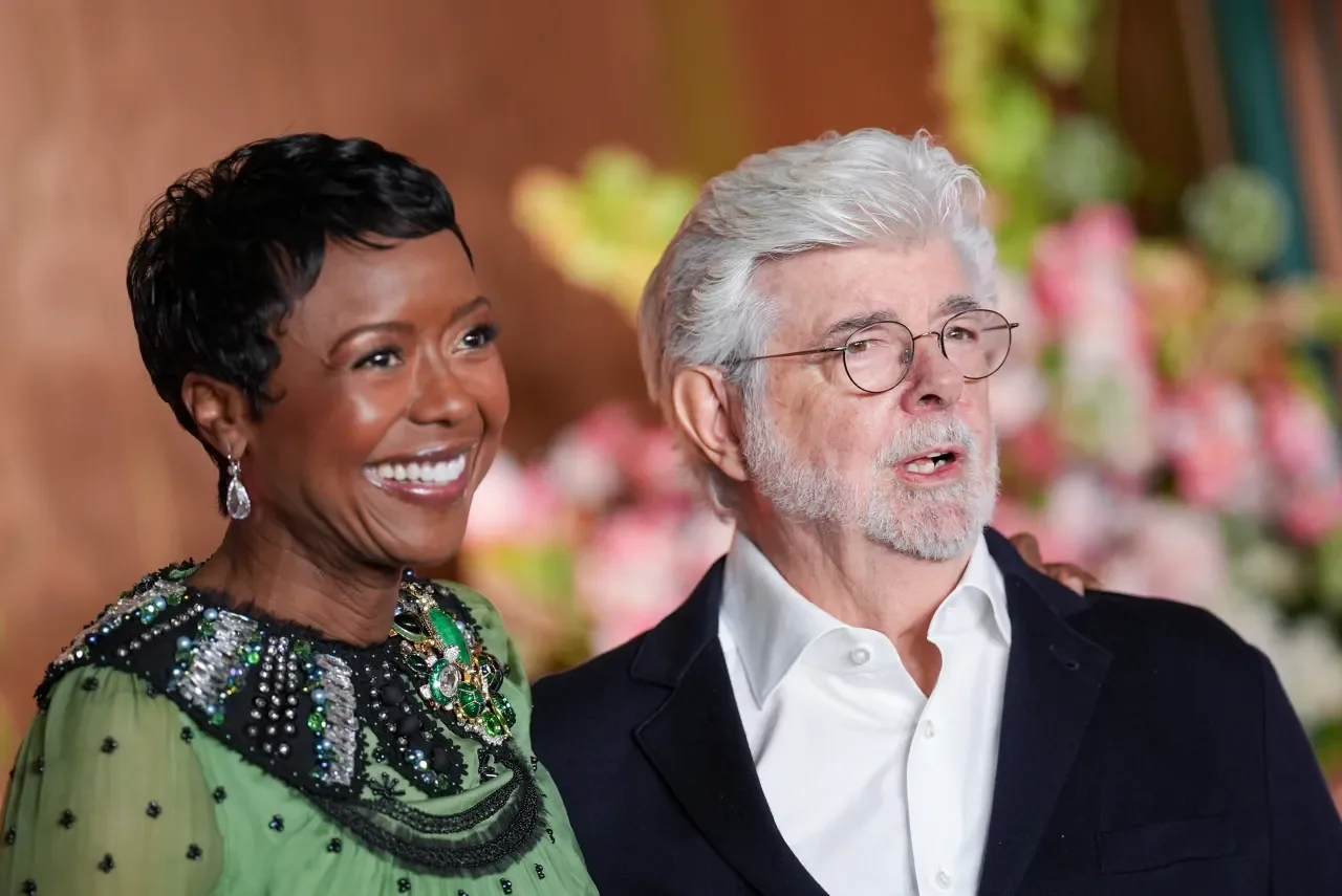 Mellody Hobson and George Lucas