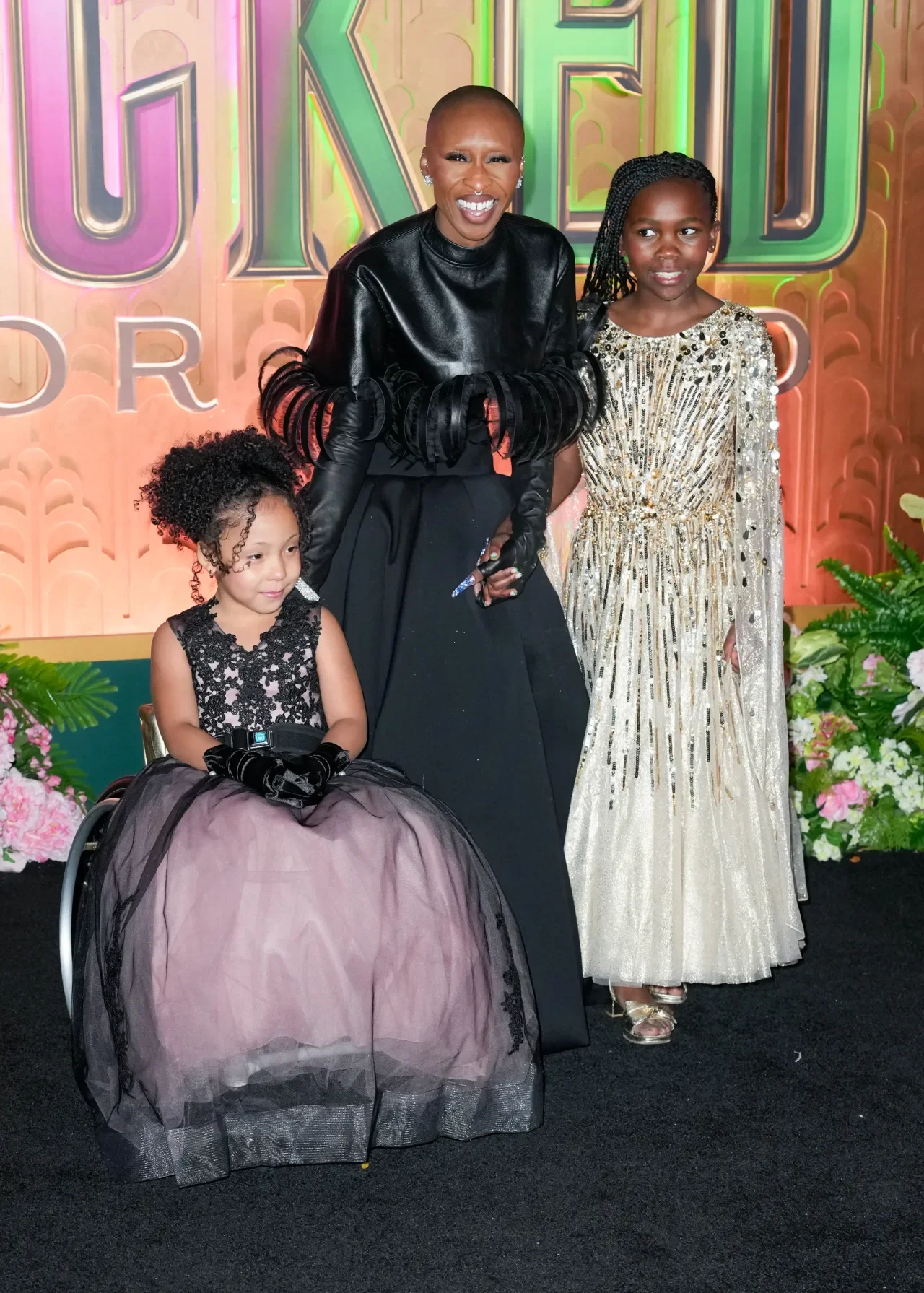 Cesily Collette Taylor, Cynthia Erivo and Karis Musongole