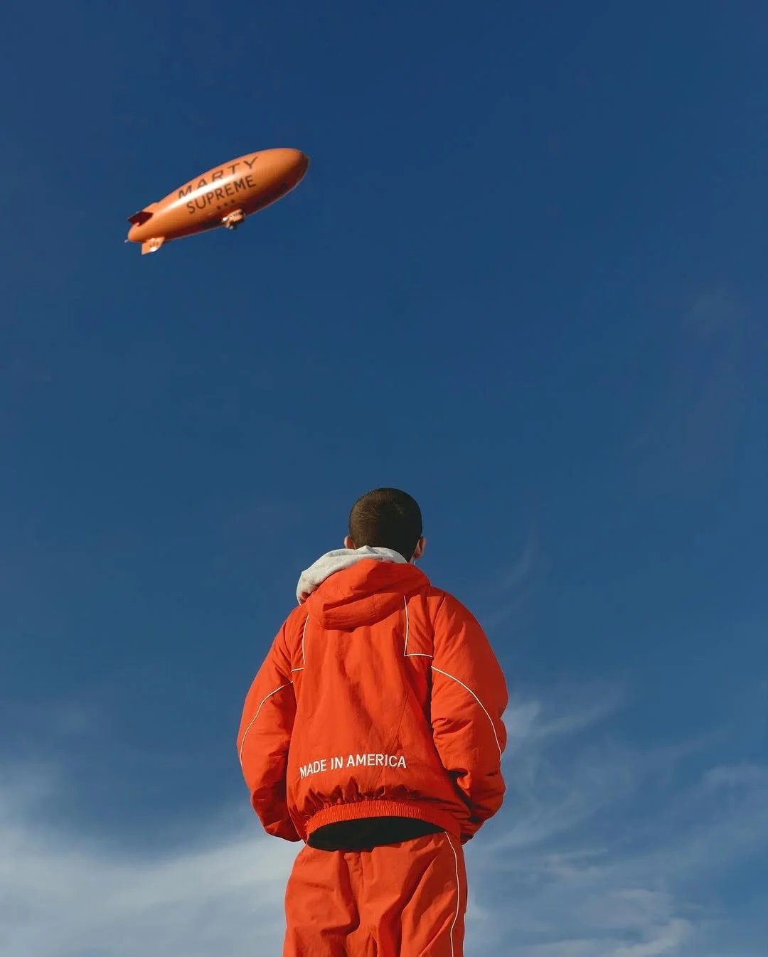 A look inside the &lsquo;Marty Supreme&rsquo; pop-up shop yesterday in New York, hosted by @a24 and @nahmias__. With only hours&rsquo; notice, the line stretched more than five blocks, with hundreds lining up. Within 15 minutes, every piece of merch,